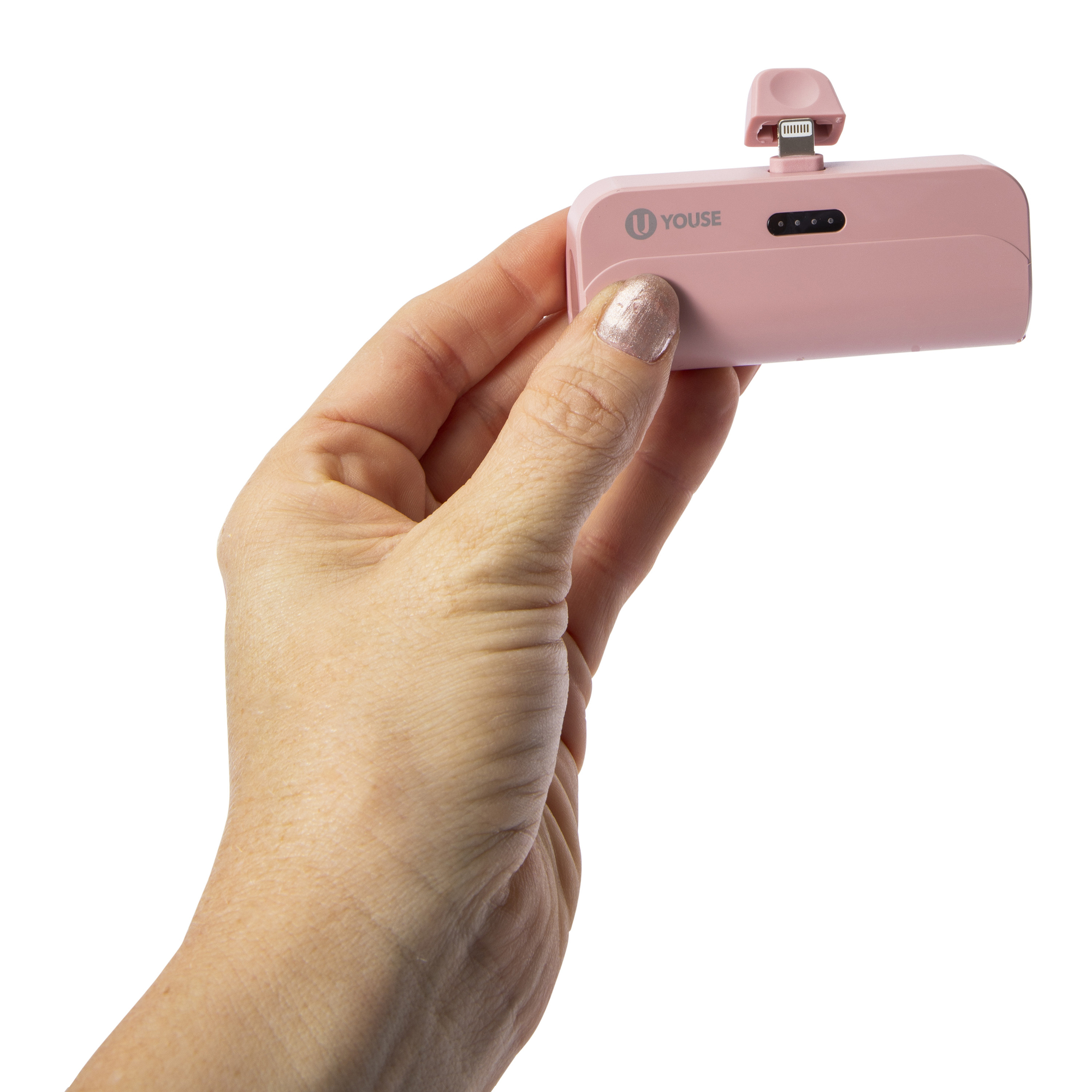 3,000mAh 8-Pin Rechargeable Mini Power Bank