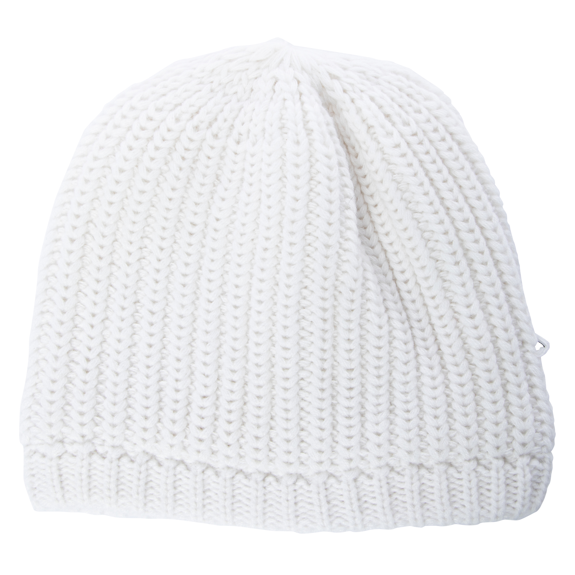 satin-lined beanie hat