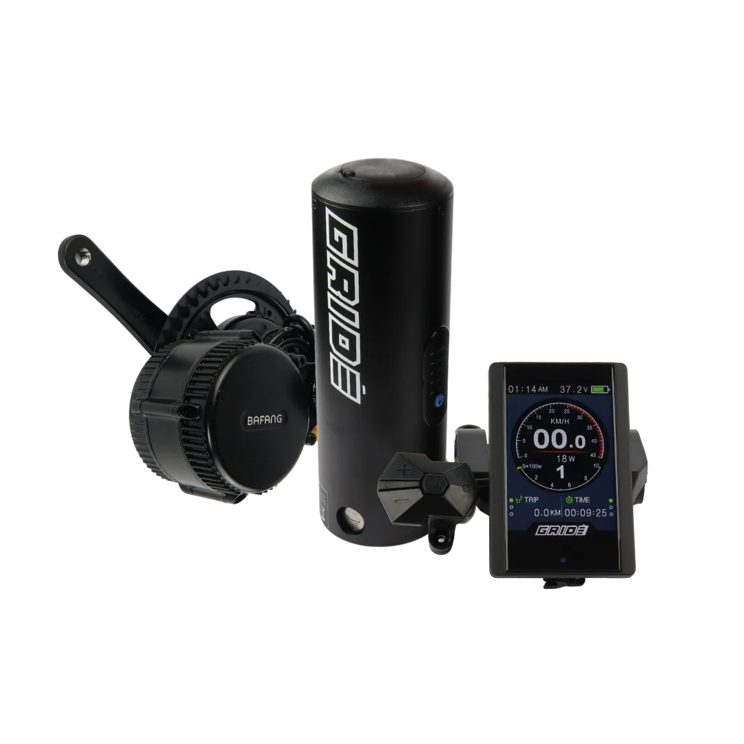 7Ah Battery | 850C Display | 250W Mid-Drive E-Bike Conversion Kit