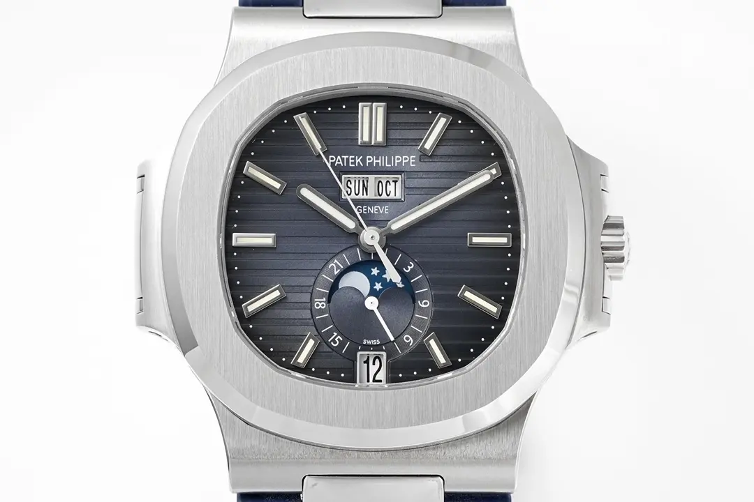 Patek Philippe Blue Nautilus Rubber Watch