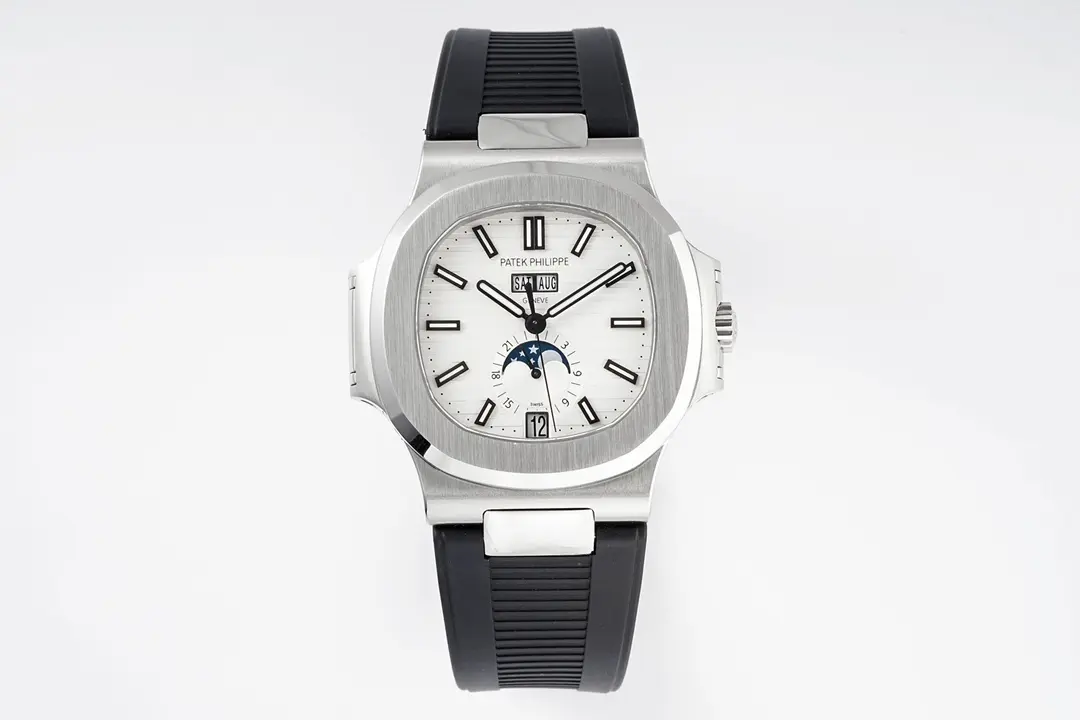 Patek Philippe Blue Nautilus Rubber Watch