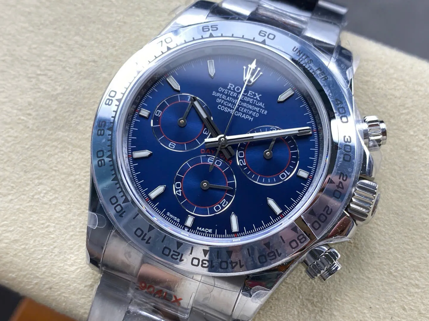 Superclone Rolex Daytona 40 mm 126509 Bright Blue Dial