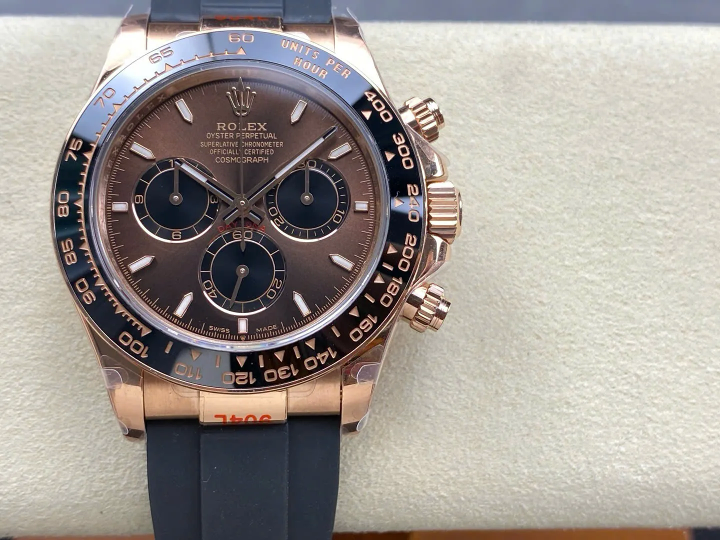 Superclone Rolex Daytona 40 mm 126515LN Bright Chocolate Dial
