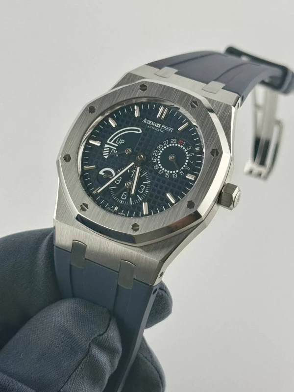 Audemars Piguet Royal Oak Dual Time Blue 26124ST.OO.D018CR.01