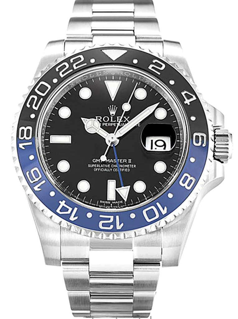 Superclone Rolex GMT-Master II 40mm Black Dial 116710BLNR  Batman