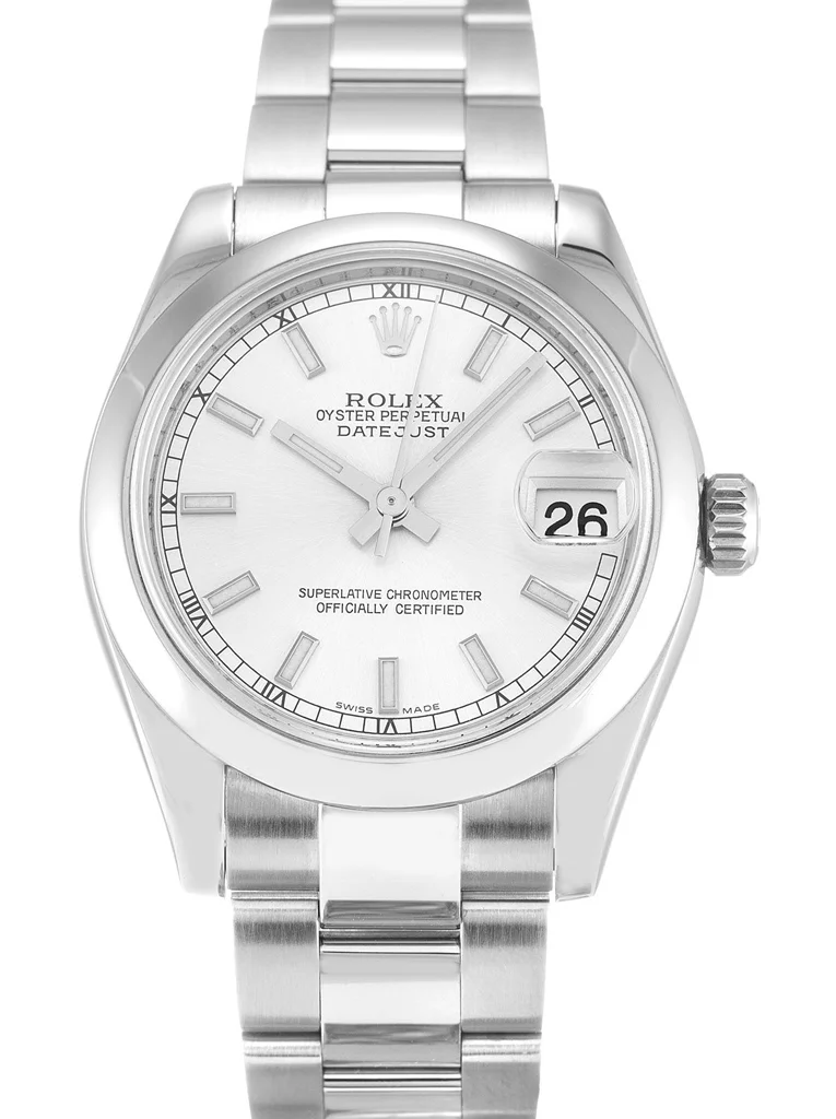 Rolex Lady-Datejust 30mm Silver Dial 178240