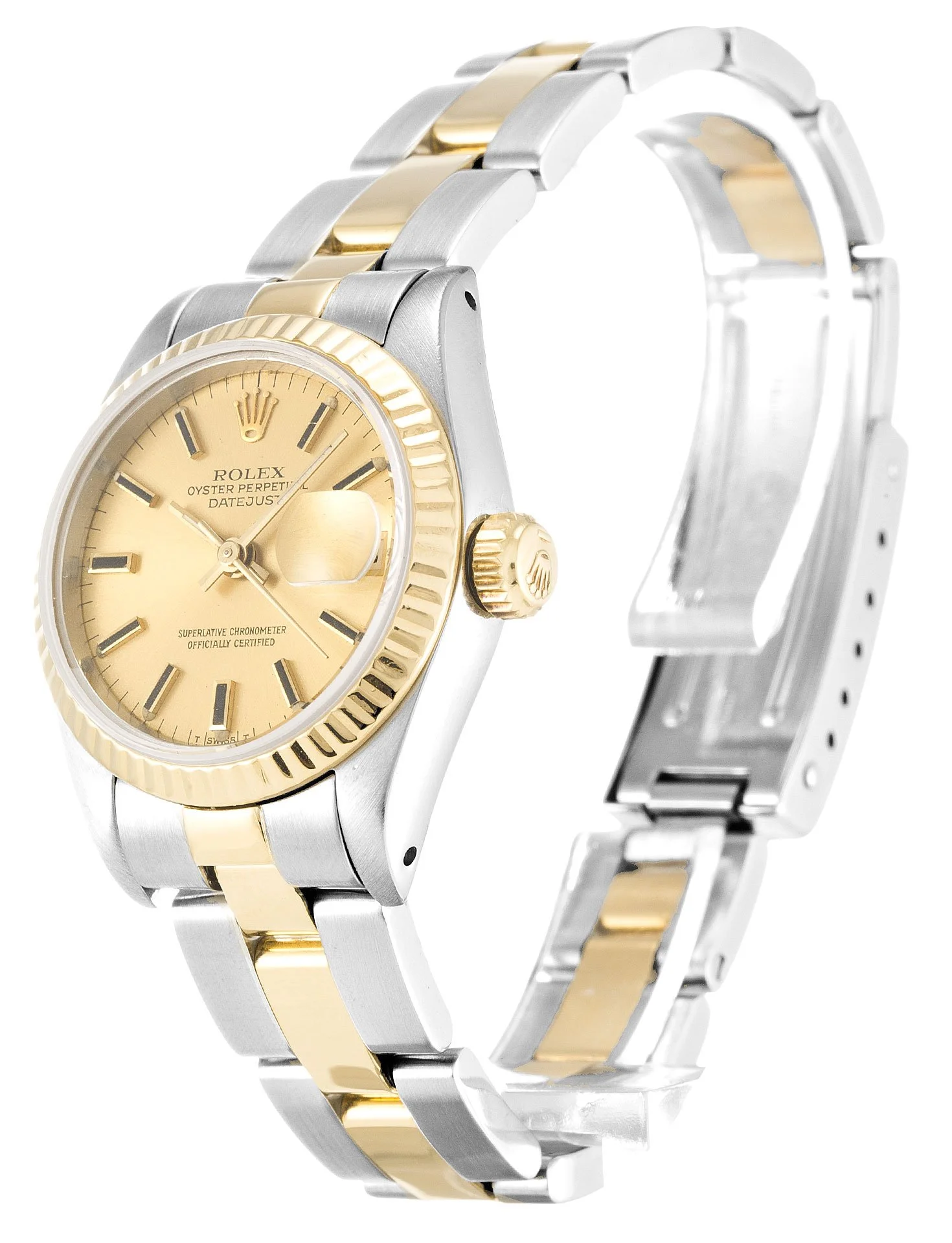 Rolex Lady-Datejust 26mm Champagne Dial 69173-2