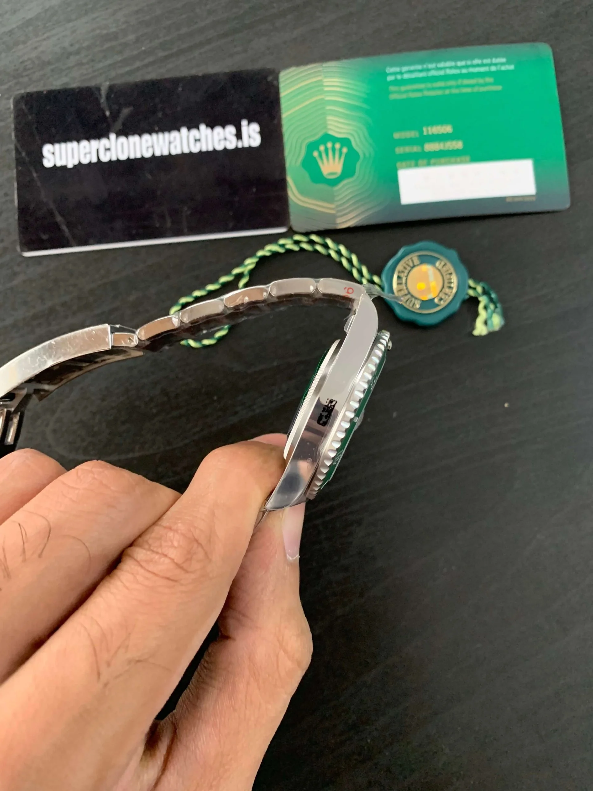 Superclone Rolex Submariner 41mm Black Dial 126610LV  Starbucks