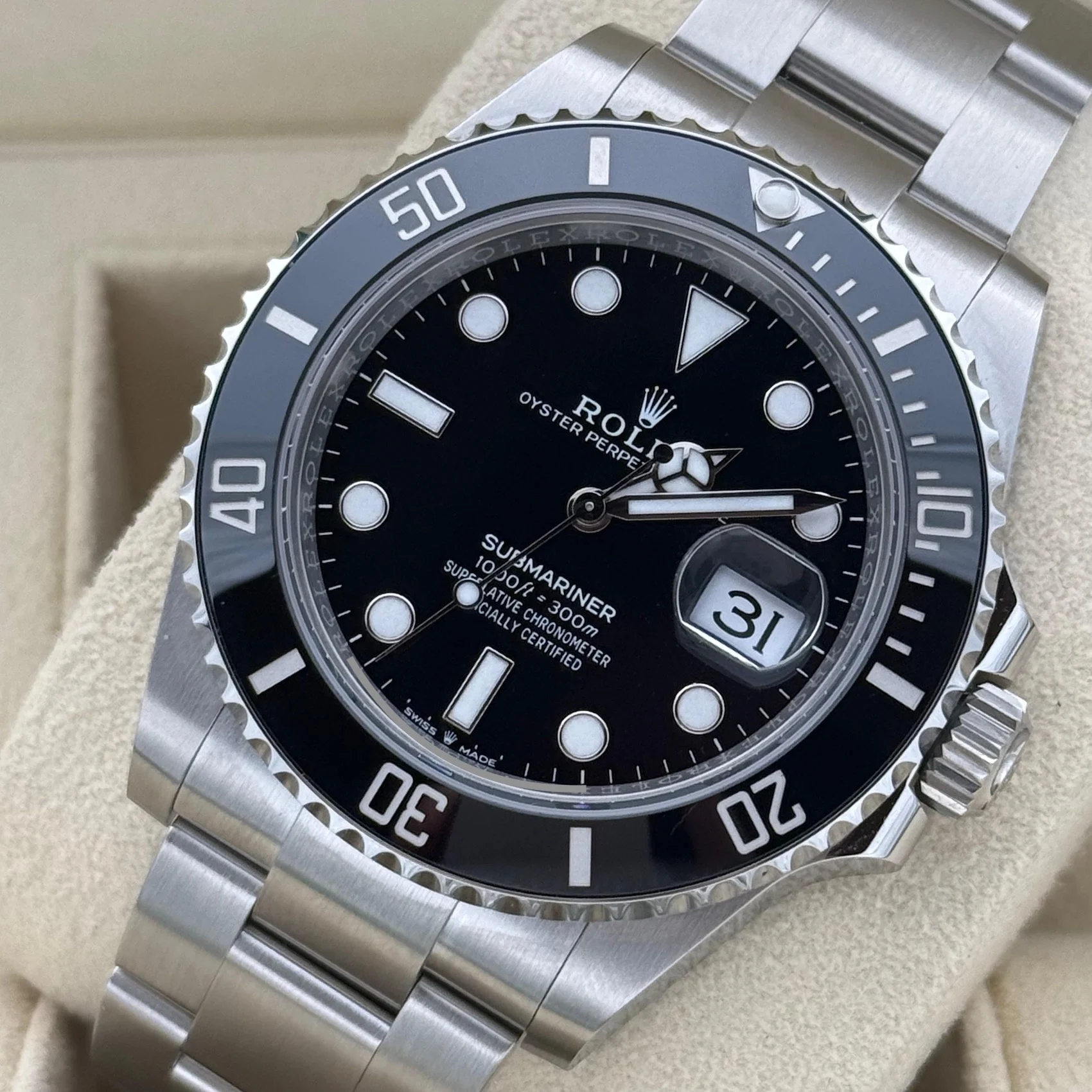 Superclone Rolex Submariner 41mm Black Dial 126610LN