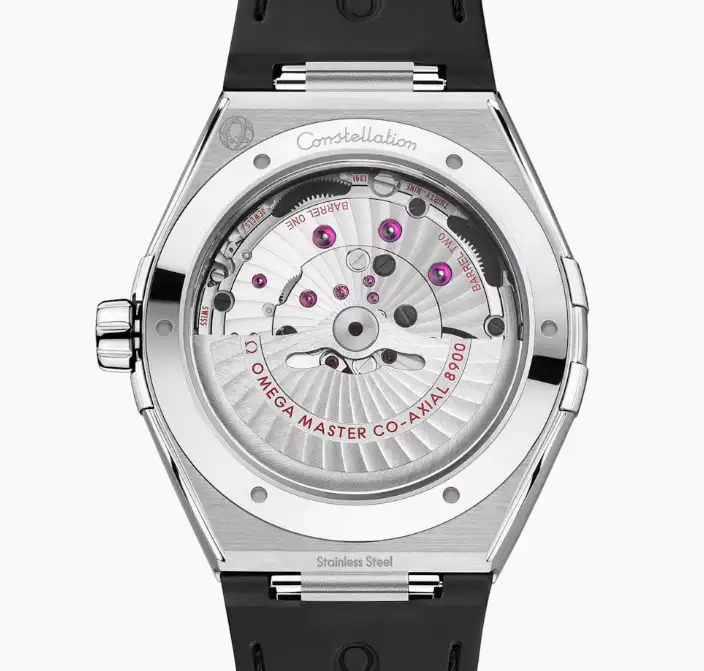 Omega Constellation Men Automatic Black Leather Watch O13133412101001