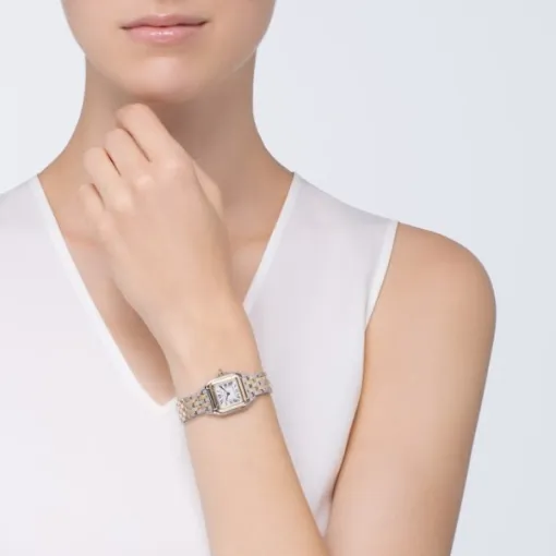 Cartier Panthère de Cartier Women Quartz White 18ct Yellow Gold Watch W2PN0006