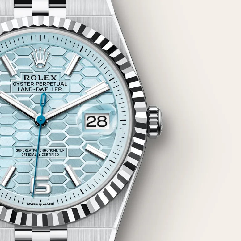 Rolex Land-Dweller 40 Ice Blue