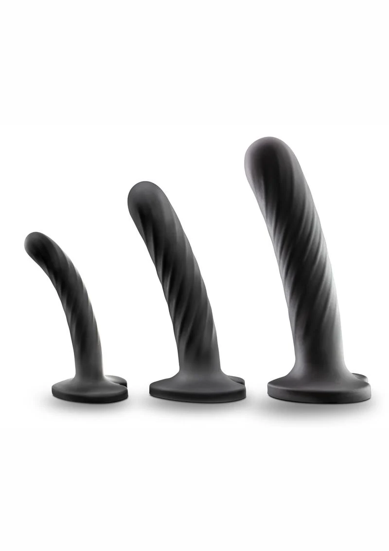 Twist Silicone Dildo Kit