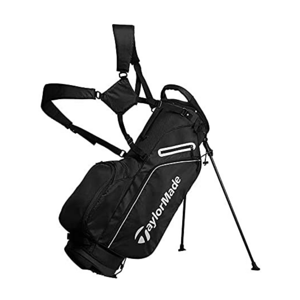 TaylorMade 5.0 ST Standbag, Svart/Hvit