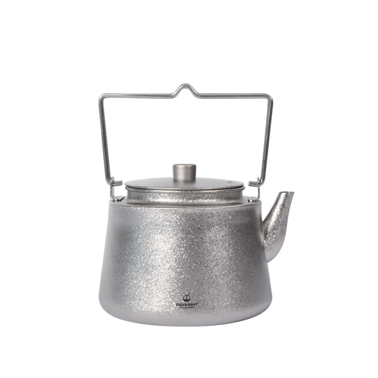 Titanium Bushcraft Kettle - Crystallized Finish