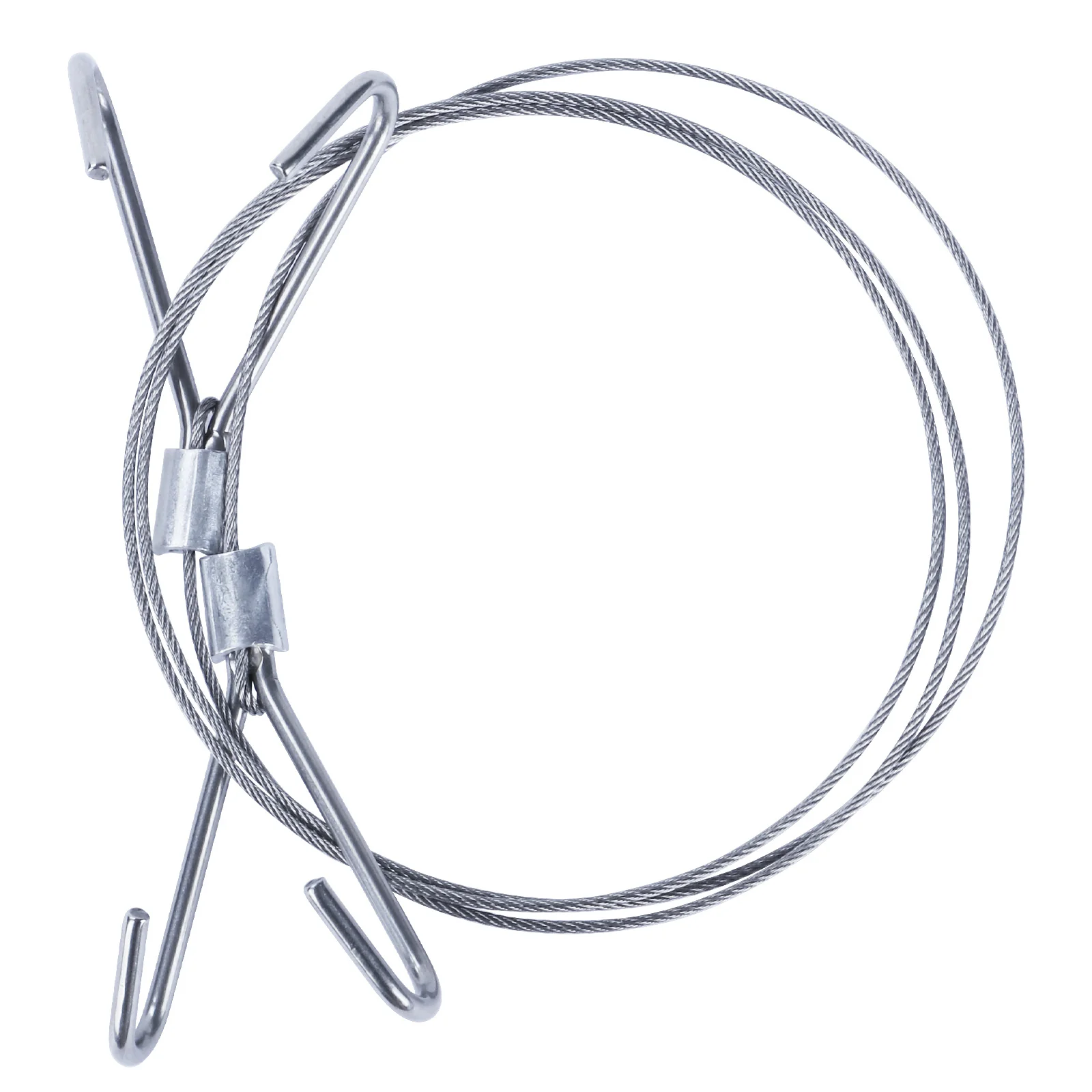 Extra Large 2-Piece Titanium Camping Cookware Set With Hanger