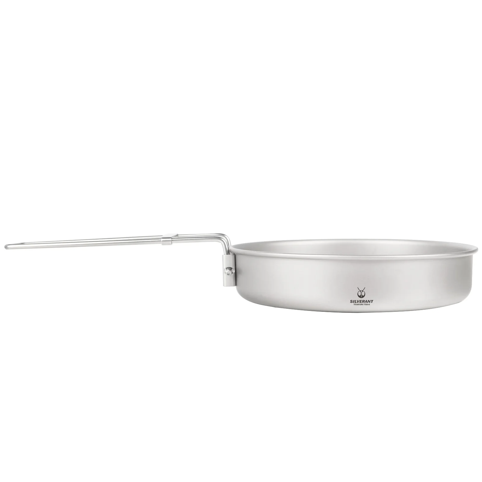 Medium 2-Piece Titanium Pot & Pan Camping Cookware Set