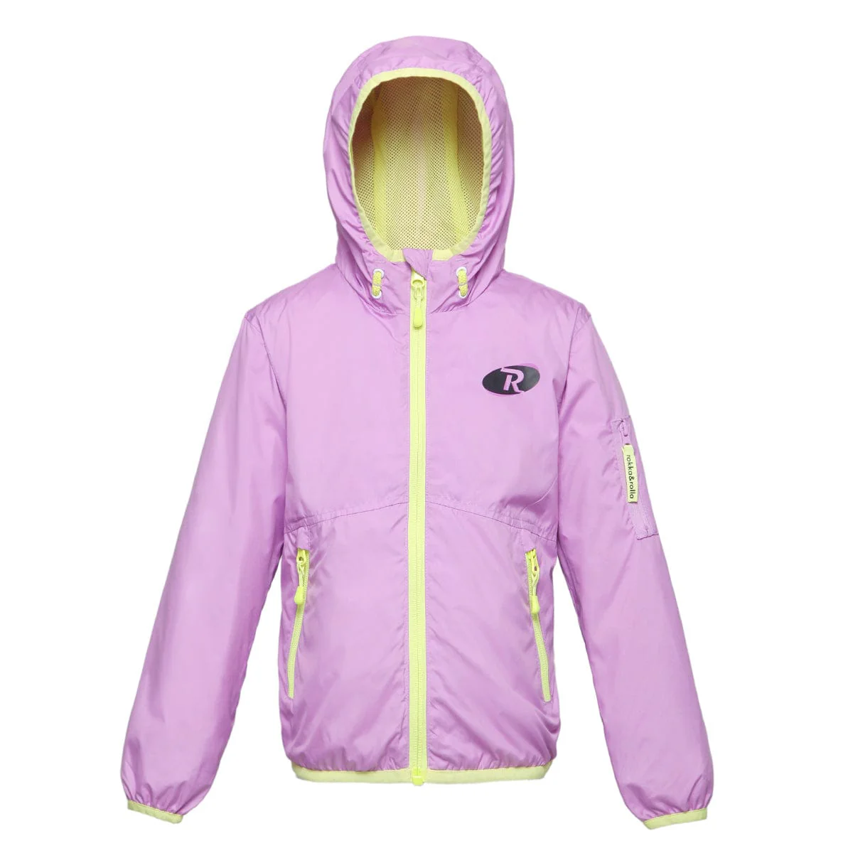 Girls' Lightweight Hooded Windbreaker