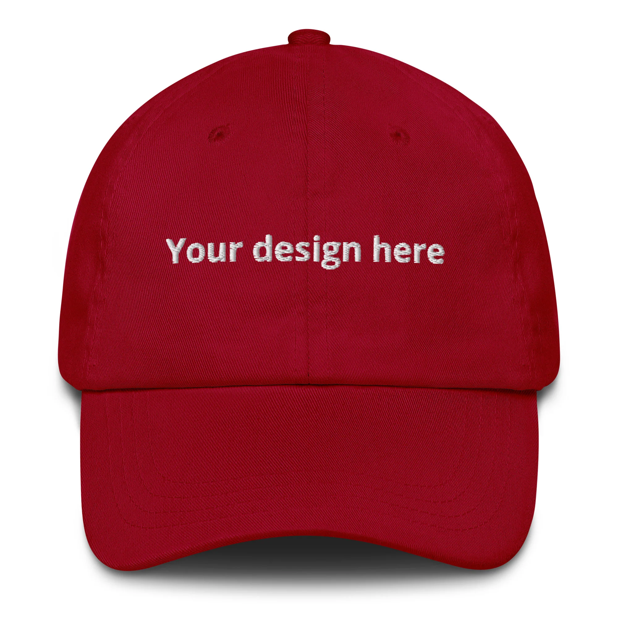 Custom Embroidered Cap