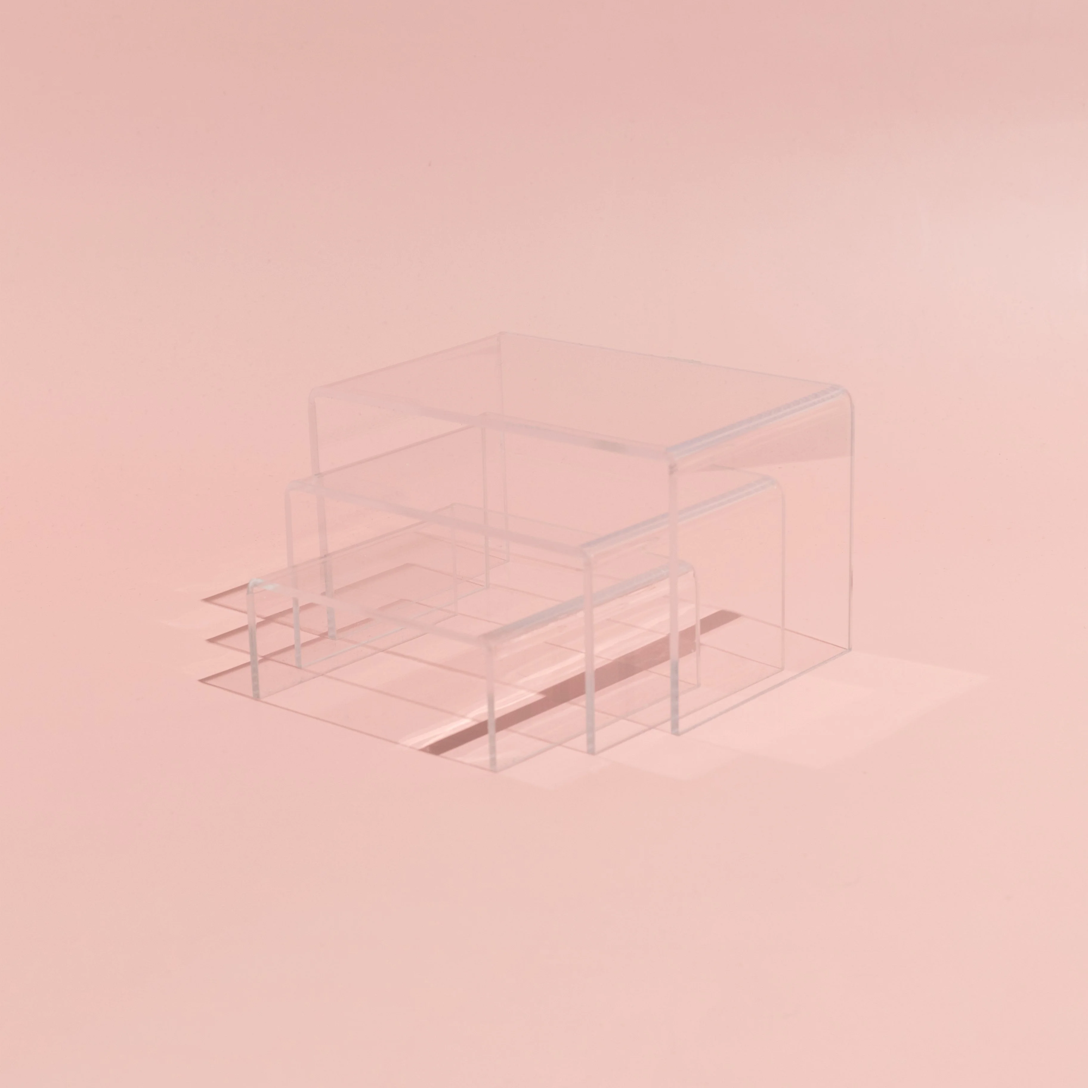 Acrylic Display Risers (Set of 3)