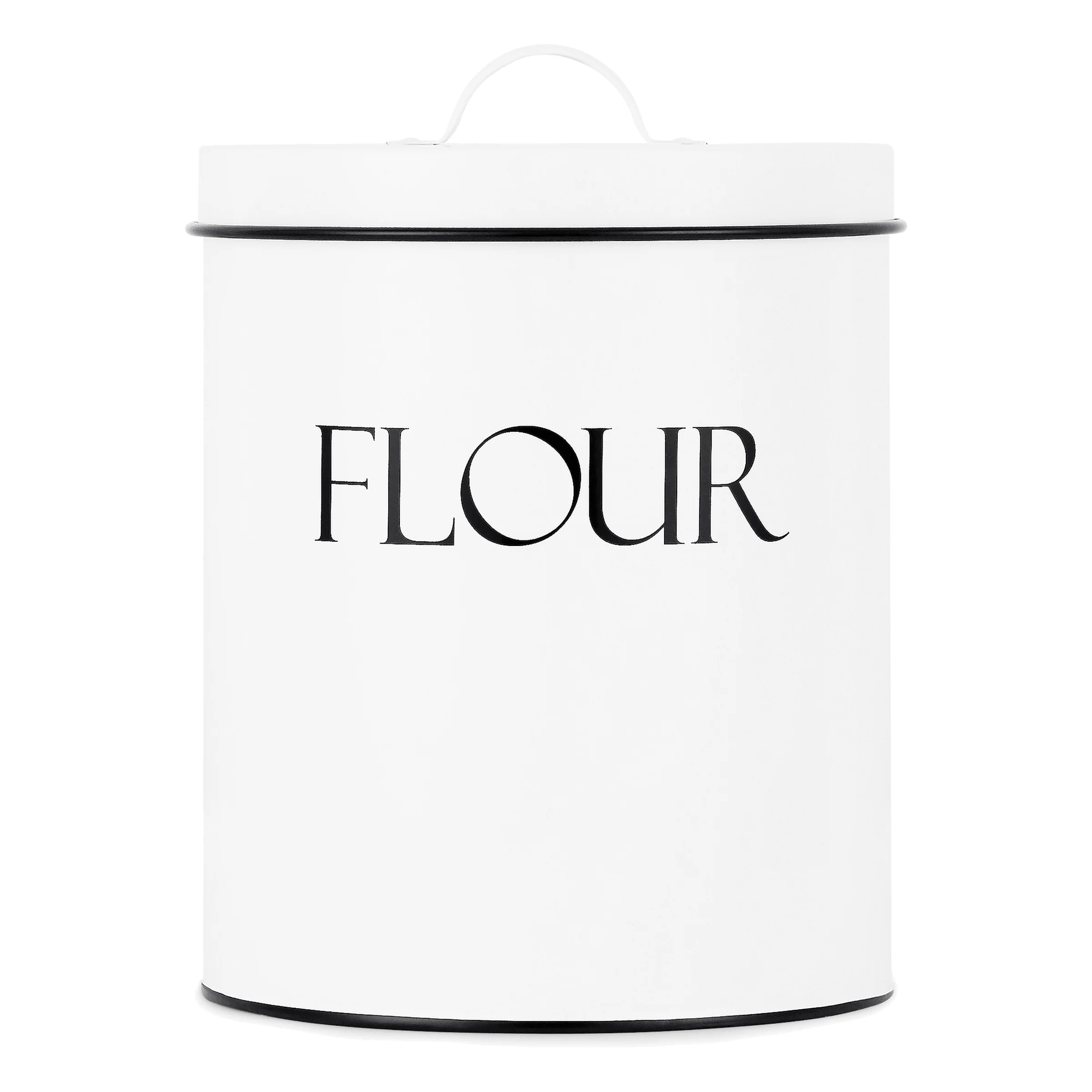 Outshine Metal Kitchen Farmhouse Canister and Jar with Airtight Lids