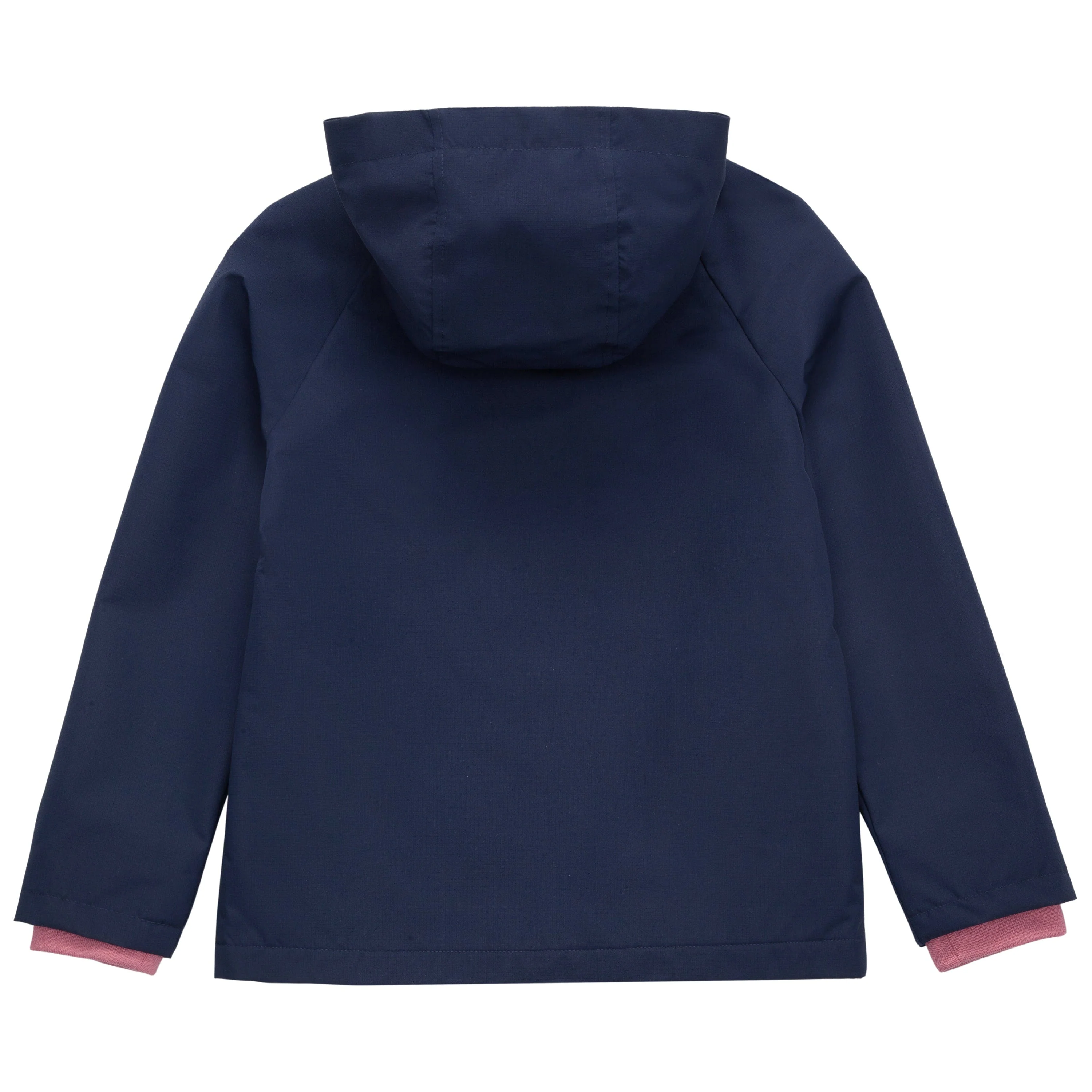 Girl's Hooded Water-Resistant Parka Windbreaker Jacket