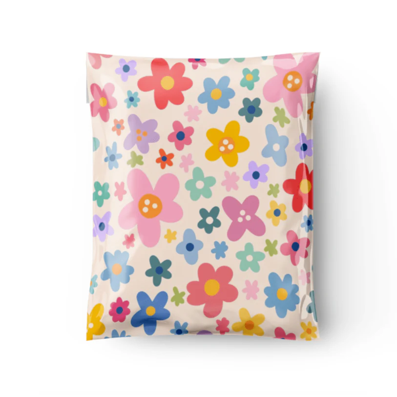 10x13 Flower Power Poly Mailer