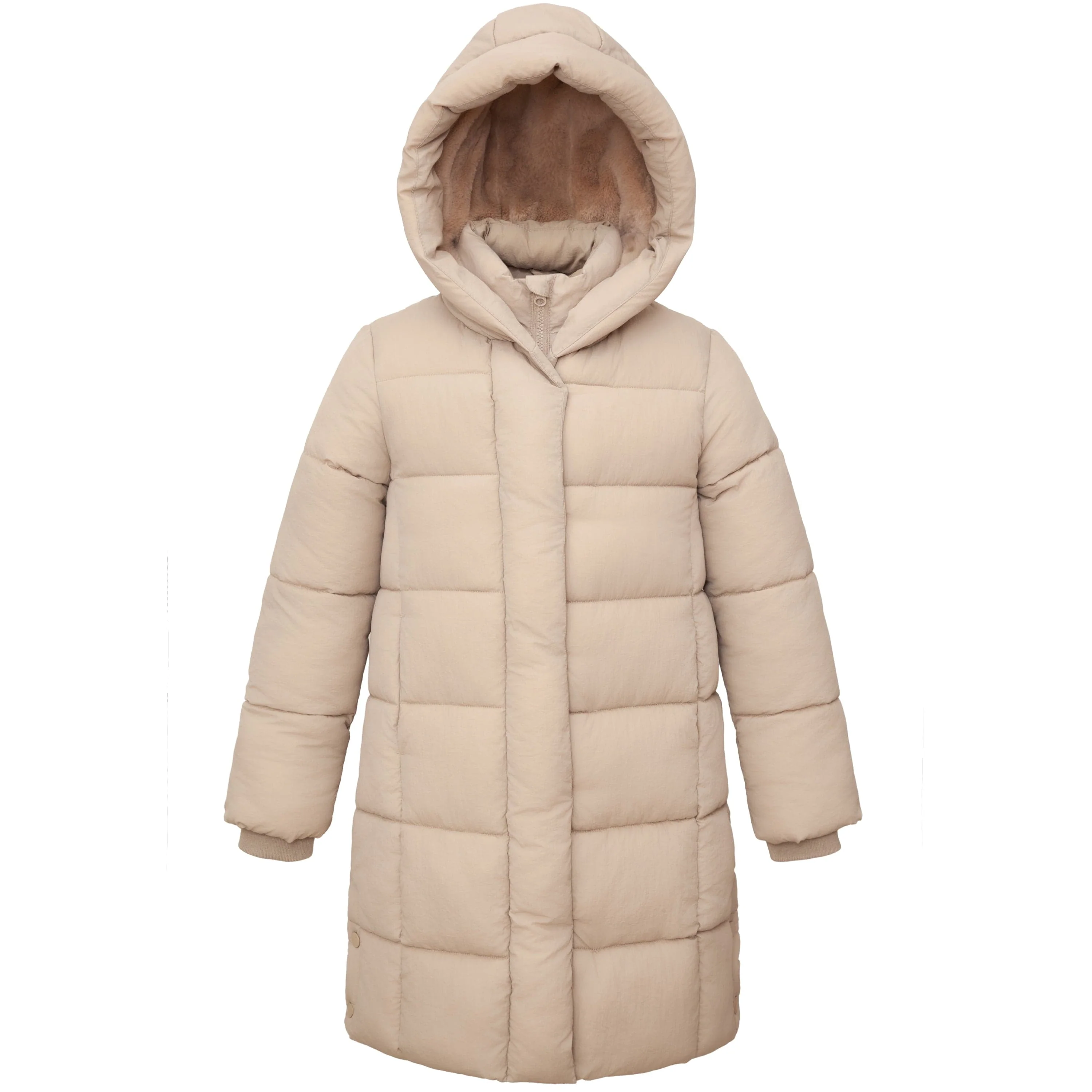 Big Girls' Knee Length Puffer Coat