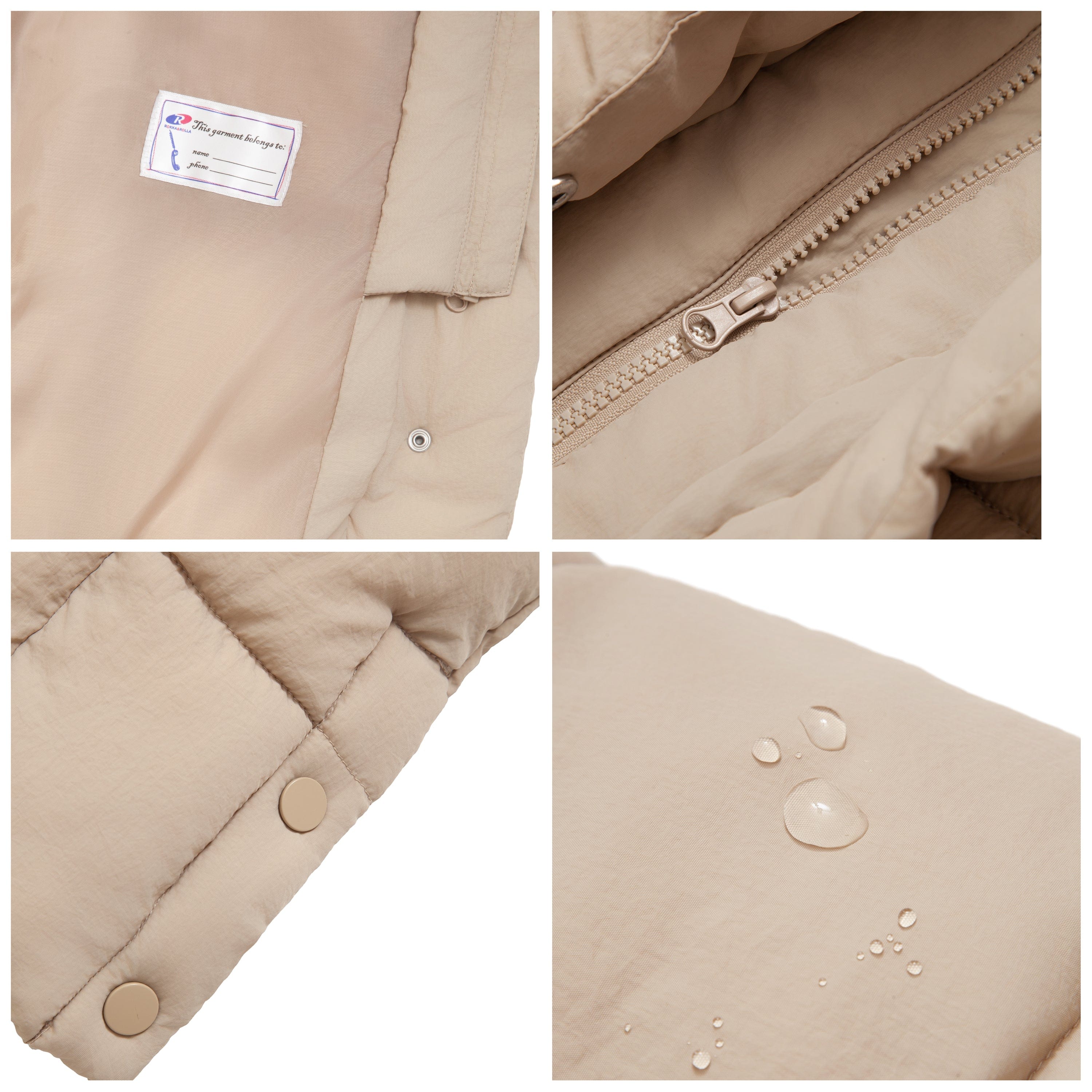 Big Girls' Knee Length Puffer Coat