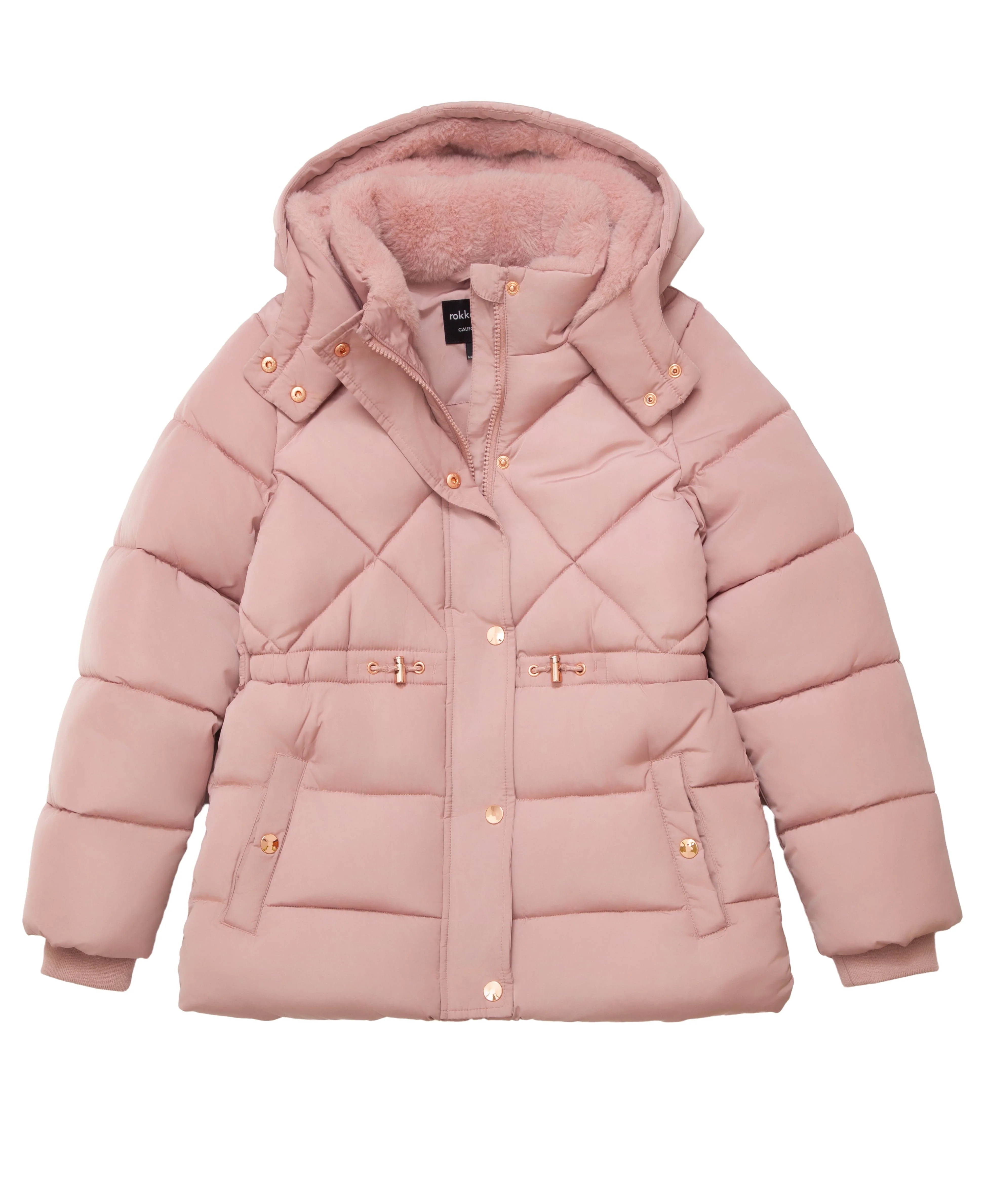 Girls Timeless Quilted Coat