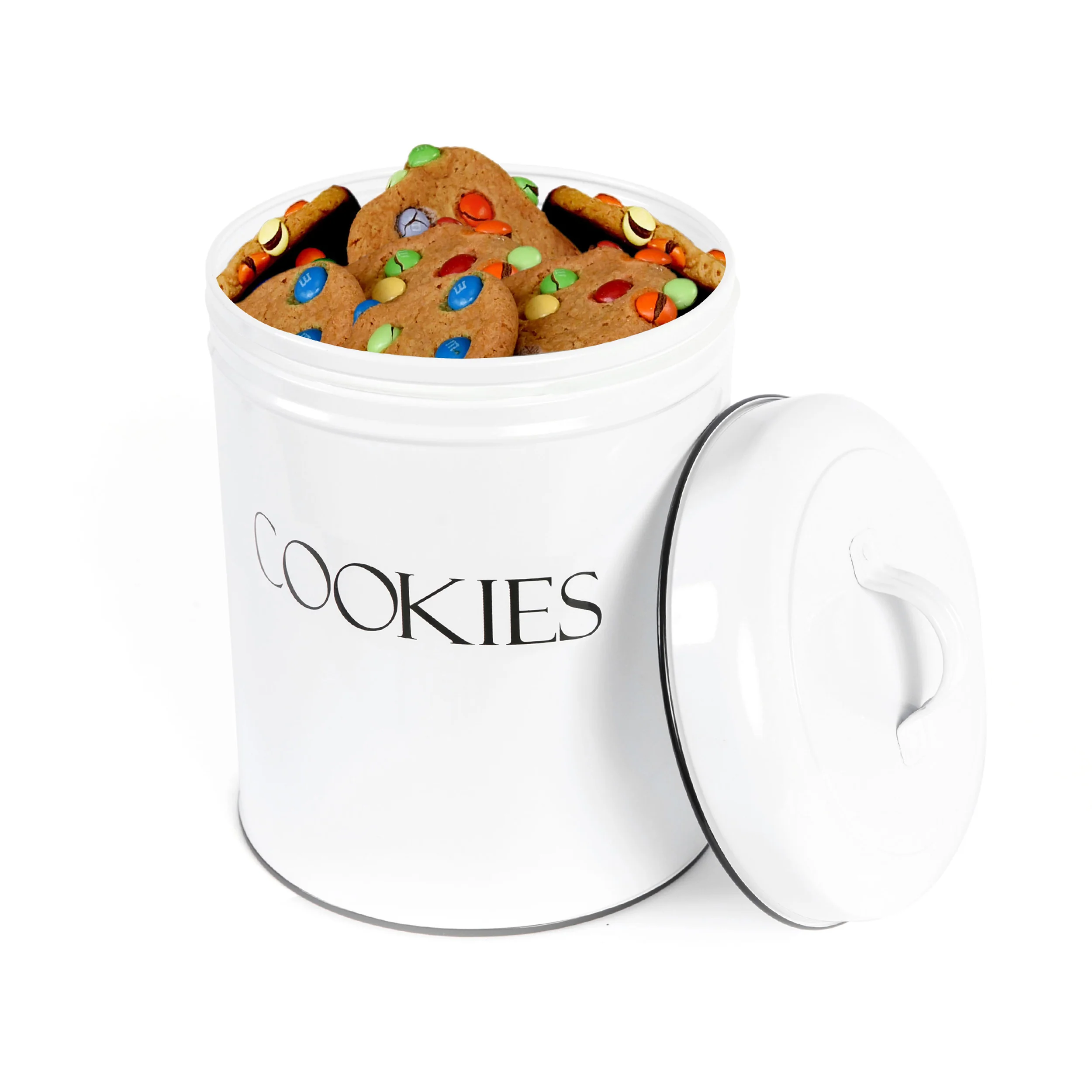 Outshine Metal Kitchen Farmhouse Canister and Jar with Airtight Lids