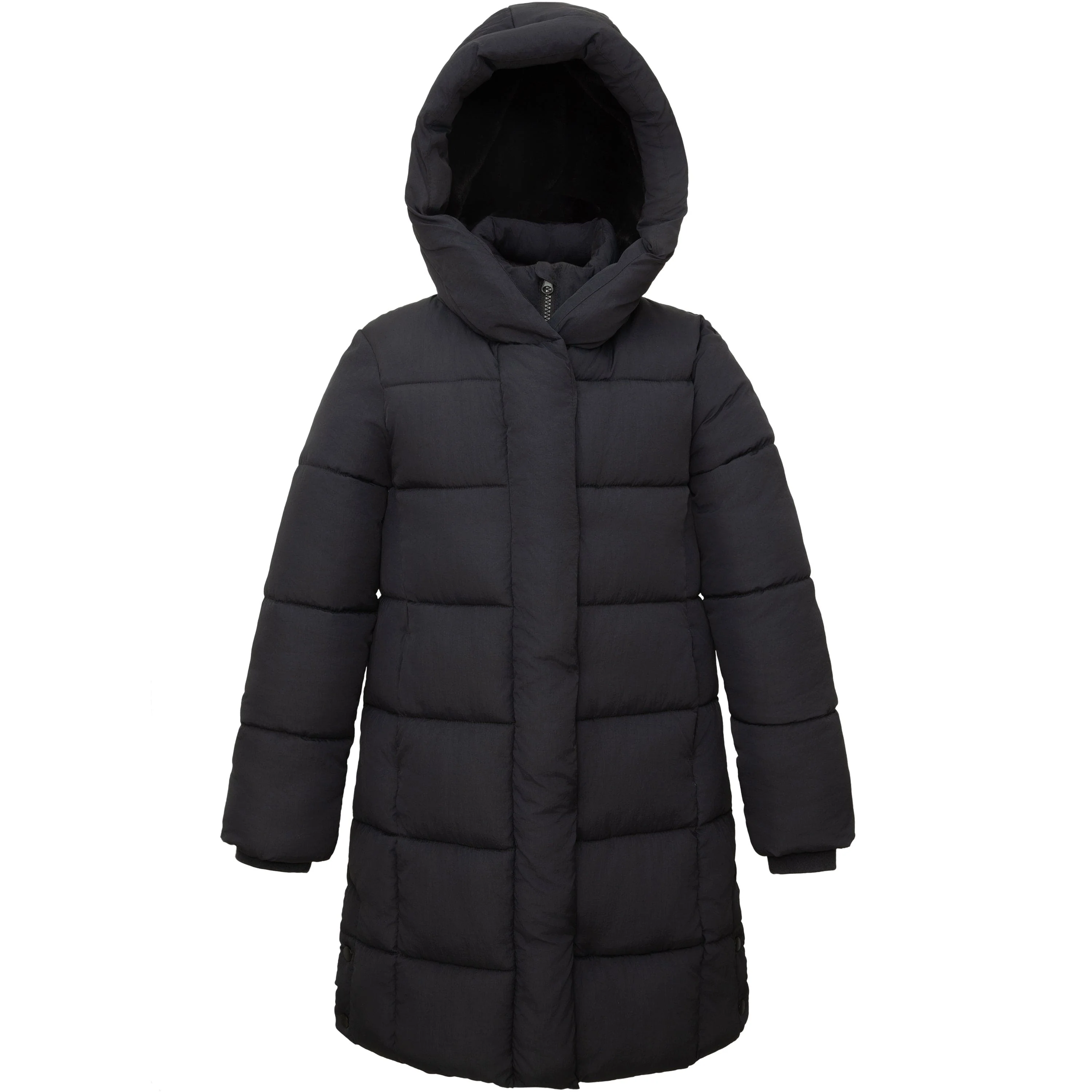 Big Girls' Knee Length Puffer Coat