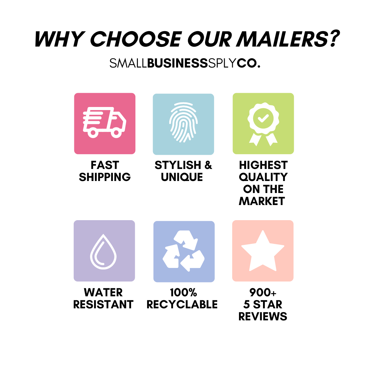 14.5x19 Holiday Lights Poly Mailer