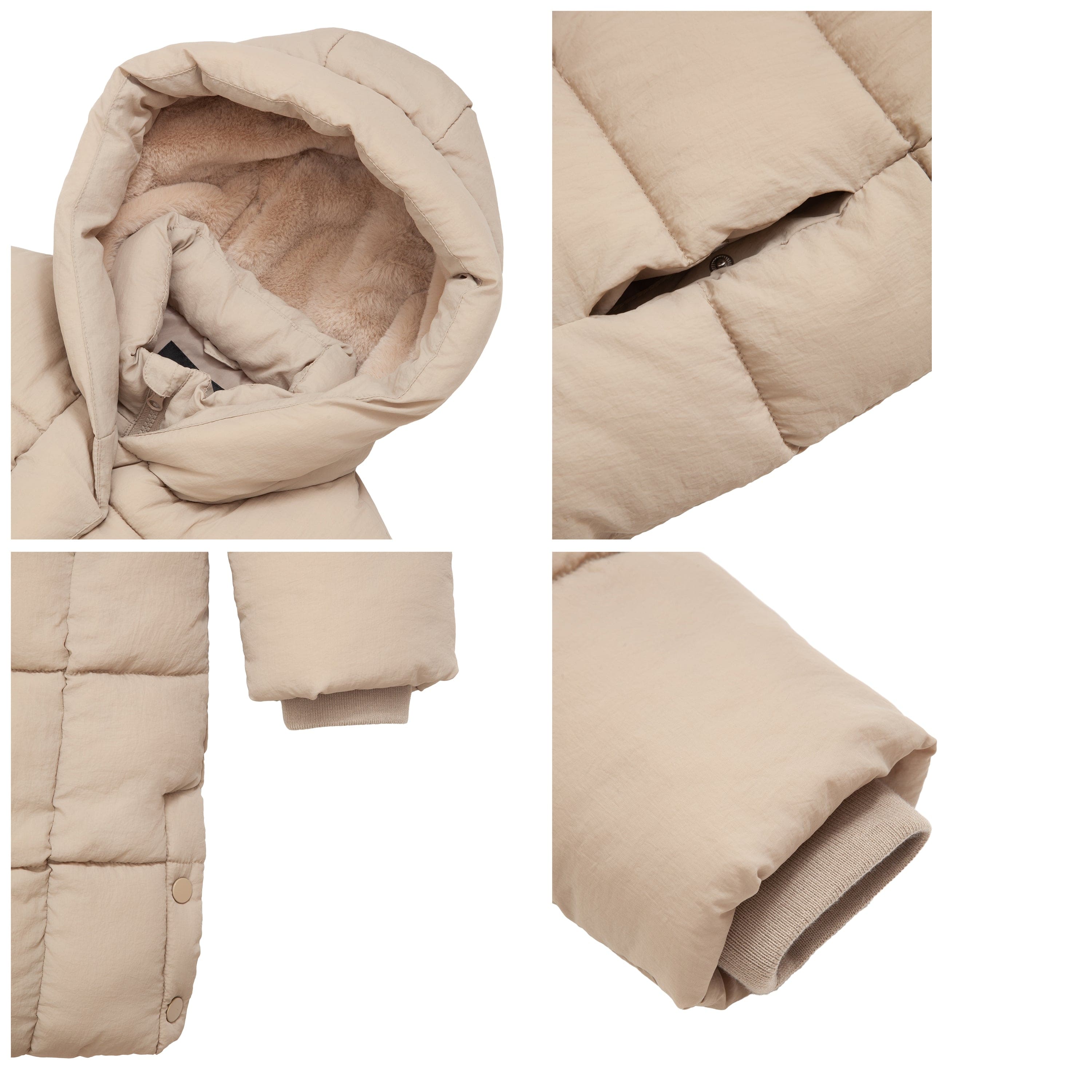 Big Girls' Knee Length Puffer Coat