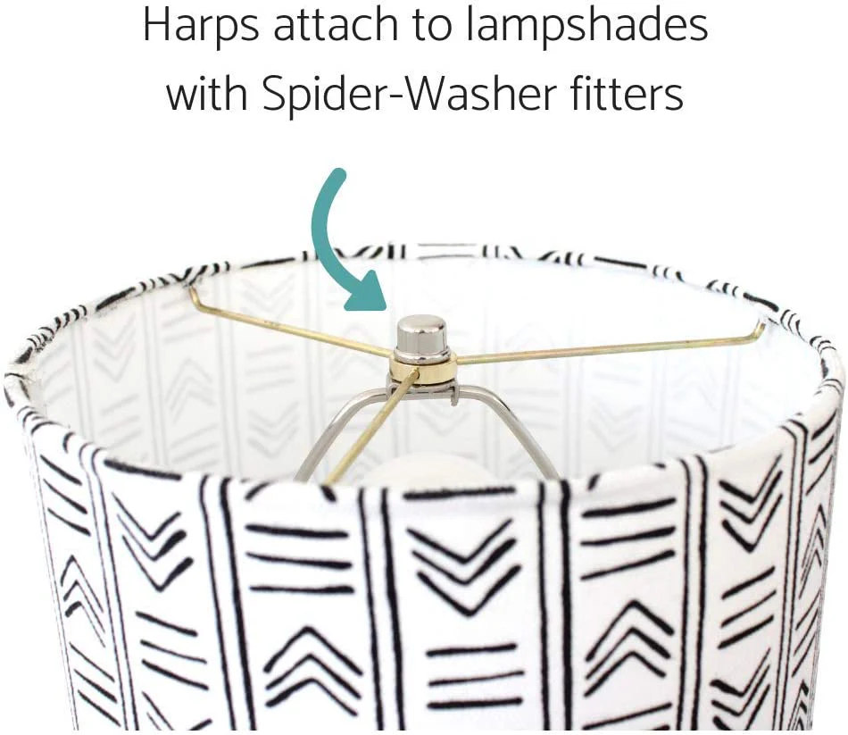 Lamp Harp Kit (Nickel Silver)