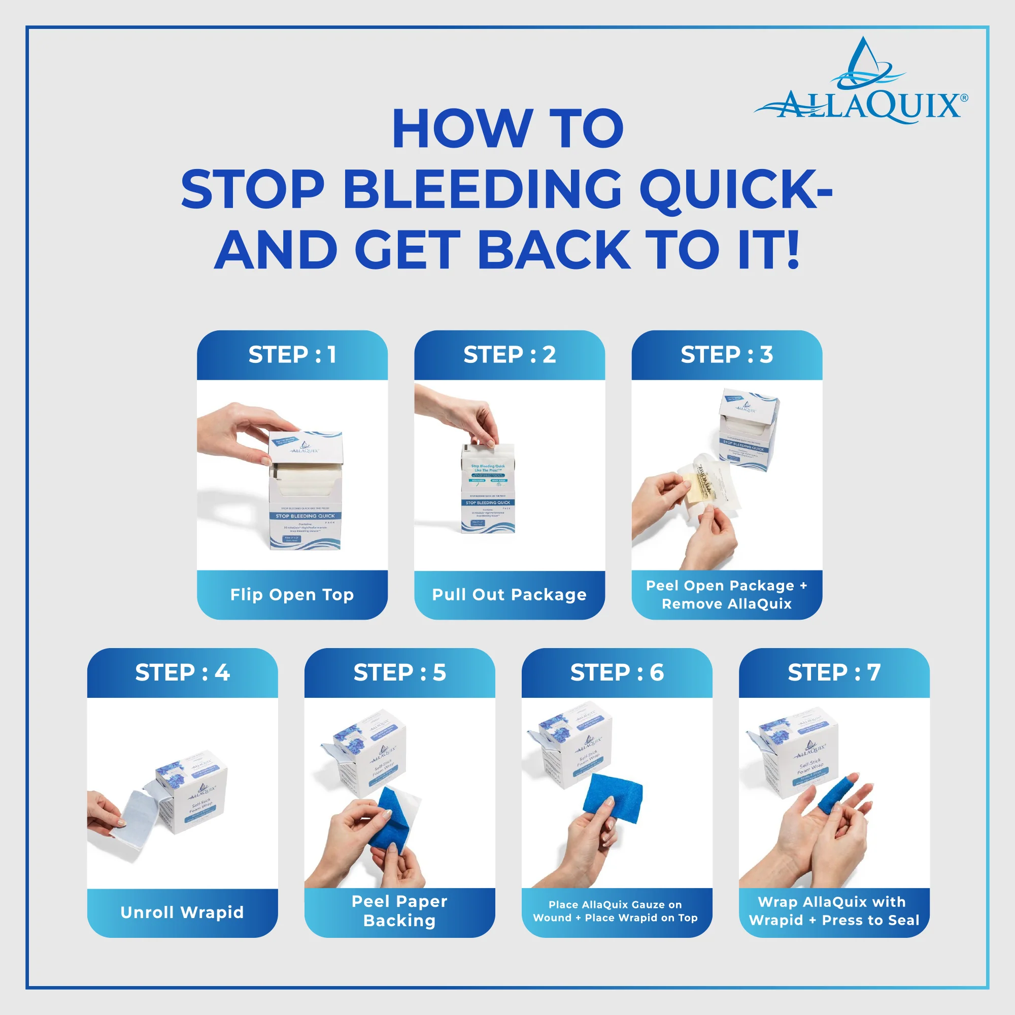 Wrapid Self-Stick Foam Wrap