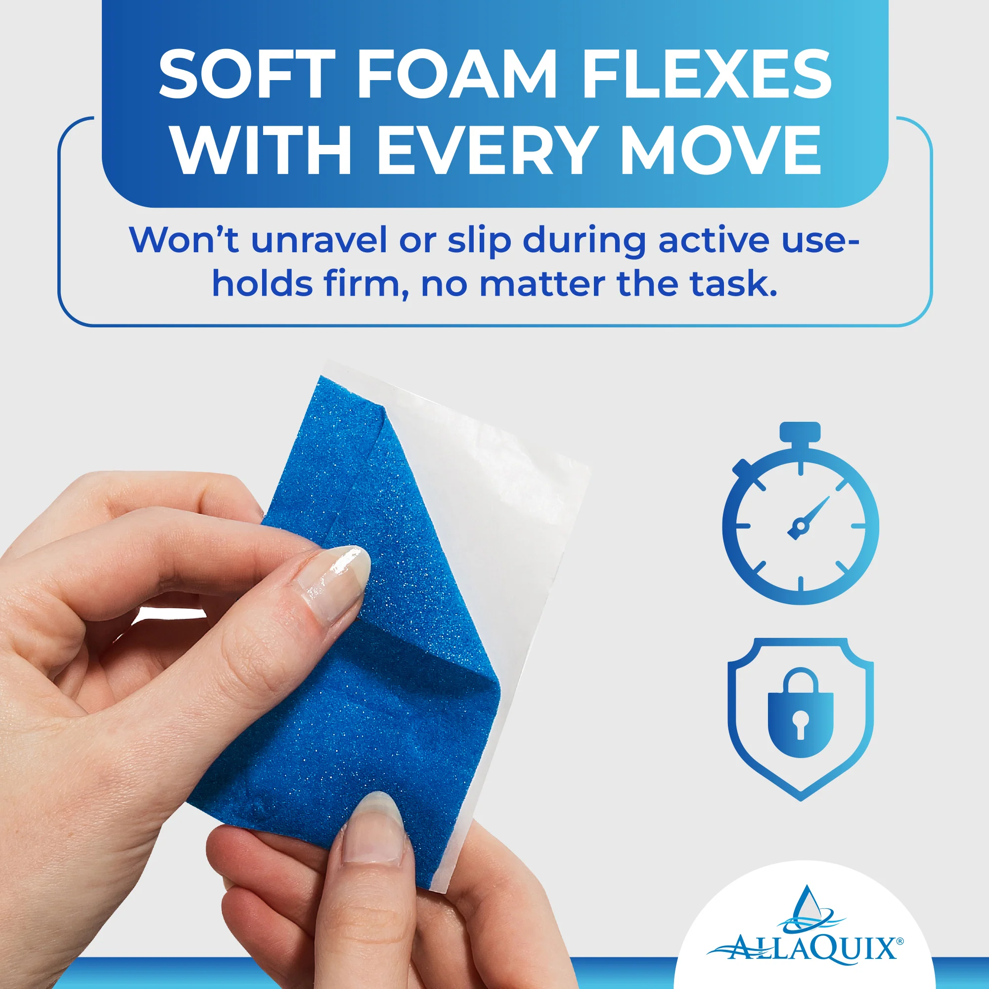 Wrapid Self-Stick Foam Wrap