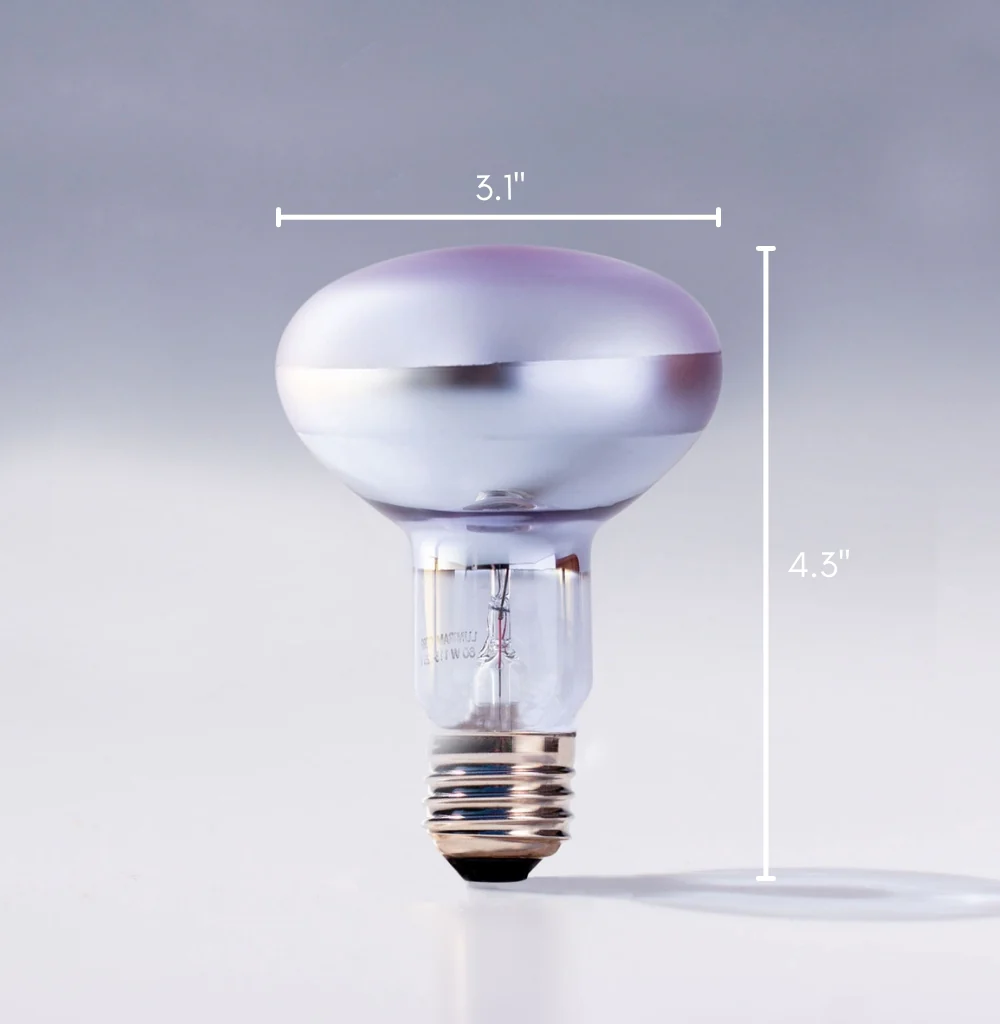 R25 / 60W Chromalux® Full Spectrum Reflector Flood Light Bulb (Plant Lamp)