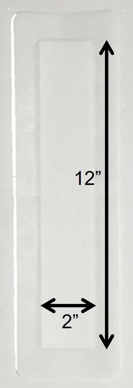 AllaQuix® Basic Non-Woven Adhesive Island Dressing (4x14) – Sterile & Latex-Free