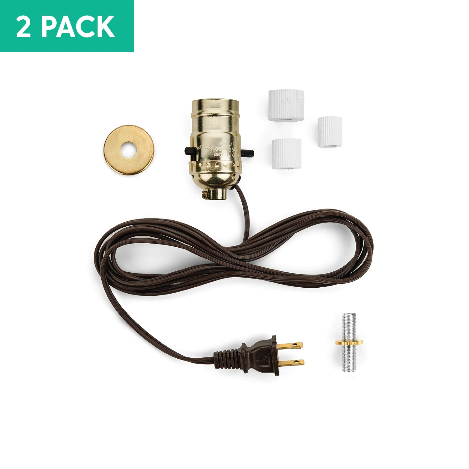 Bottle Lamp Kit [Brass]