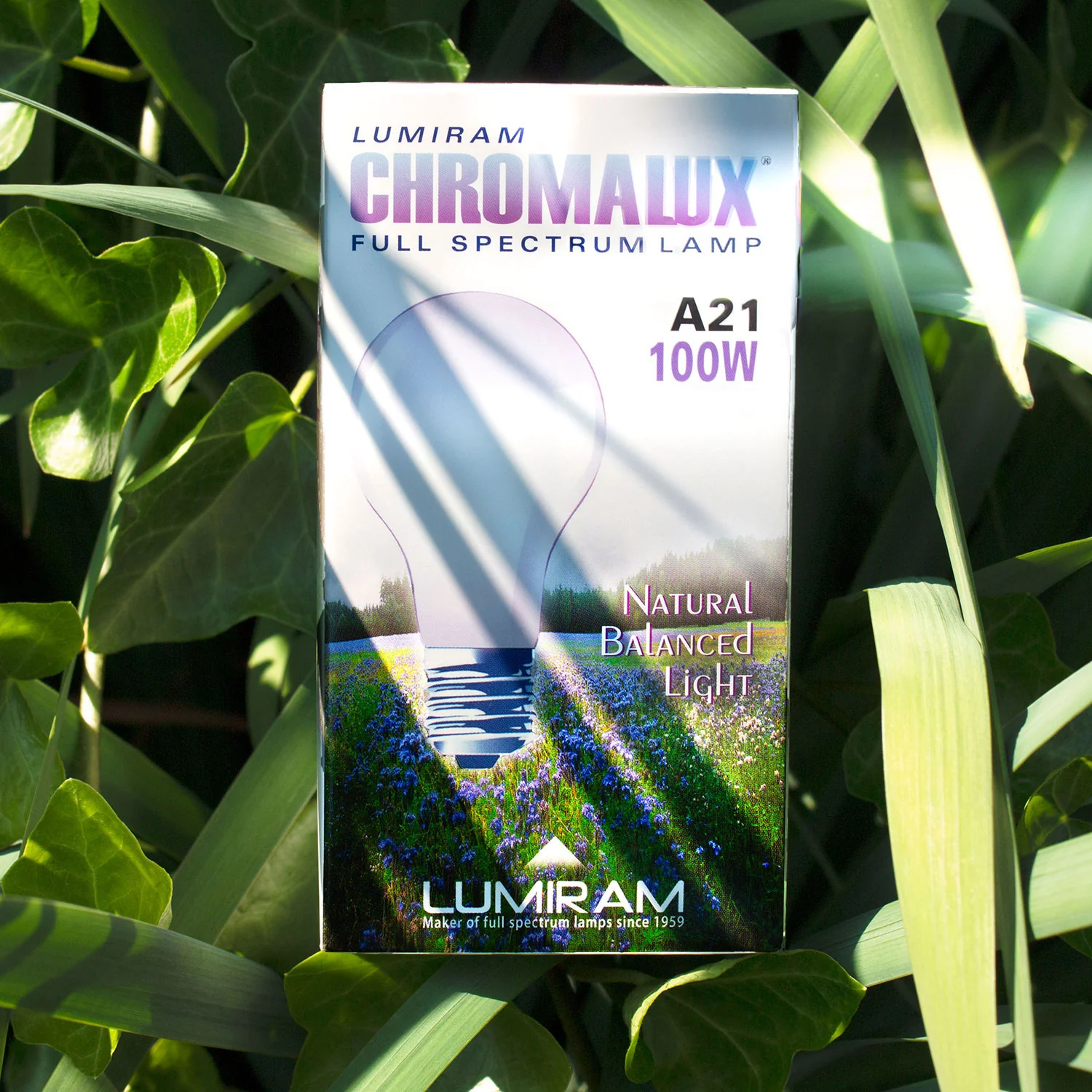A21 / 100W Chromalux® Full Spectrum Light Bulb