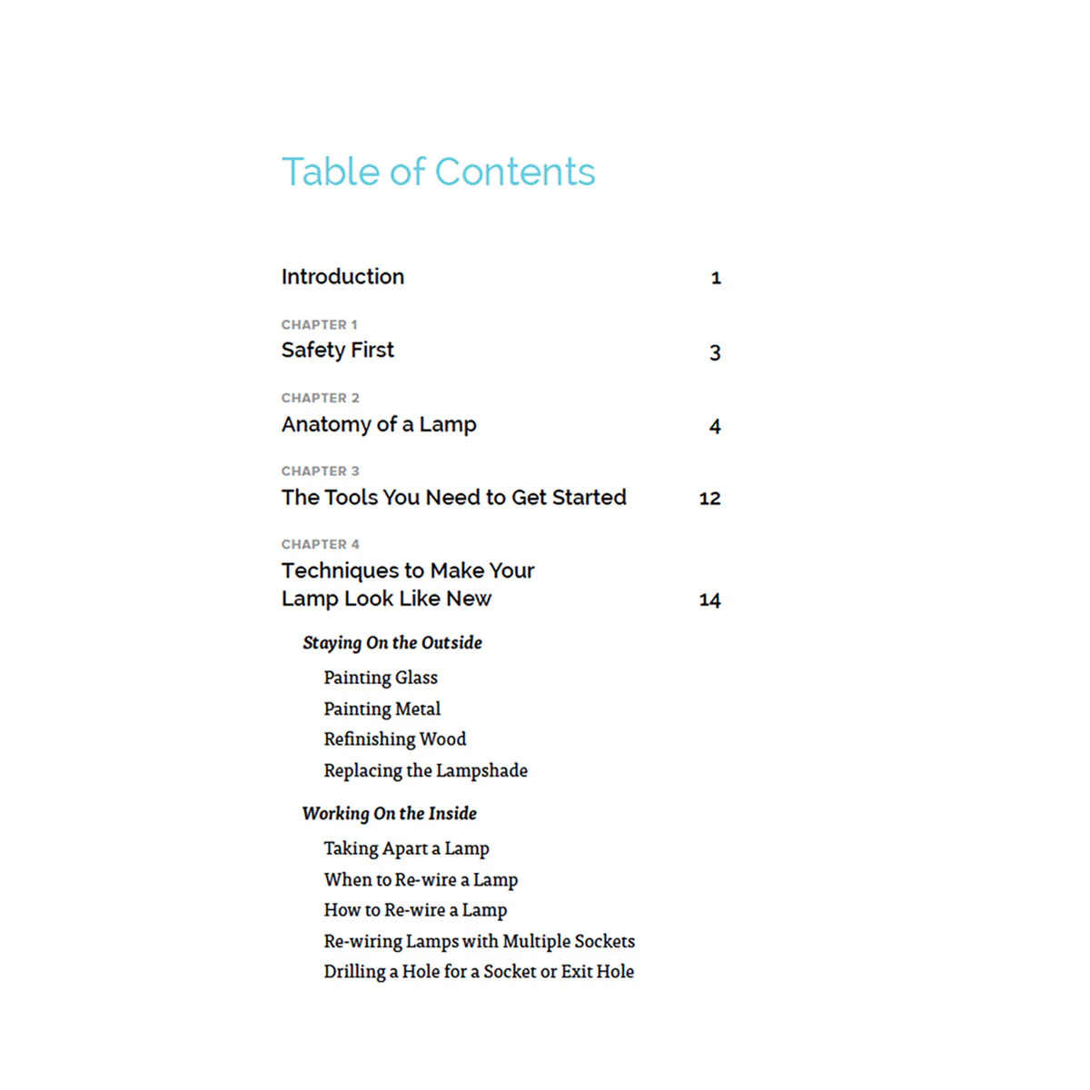 Comprehensive DIY E-book: Old Lamps, New Life
