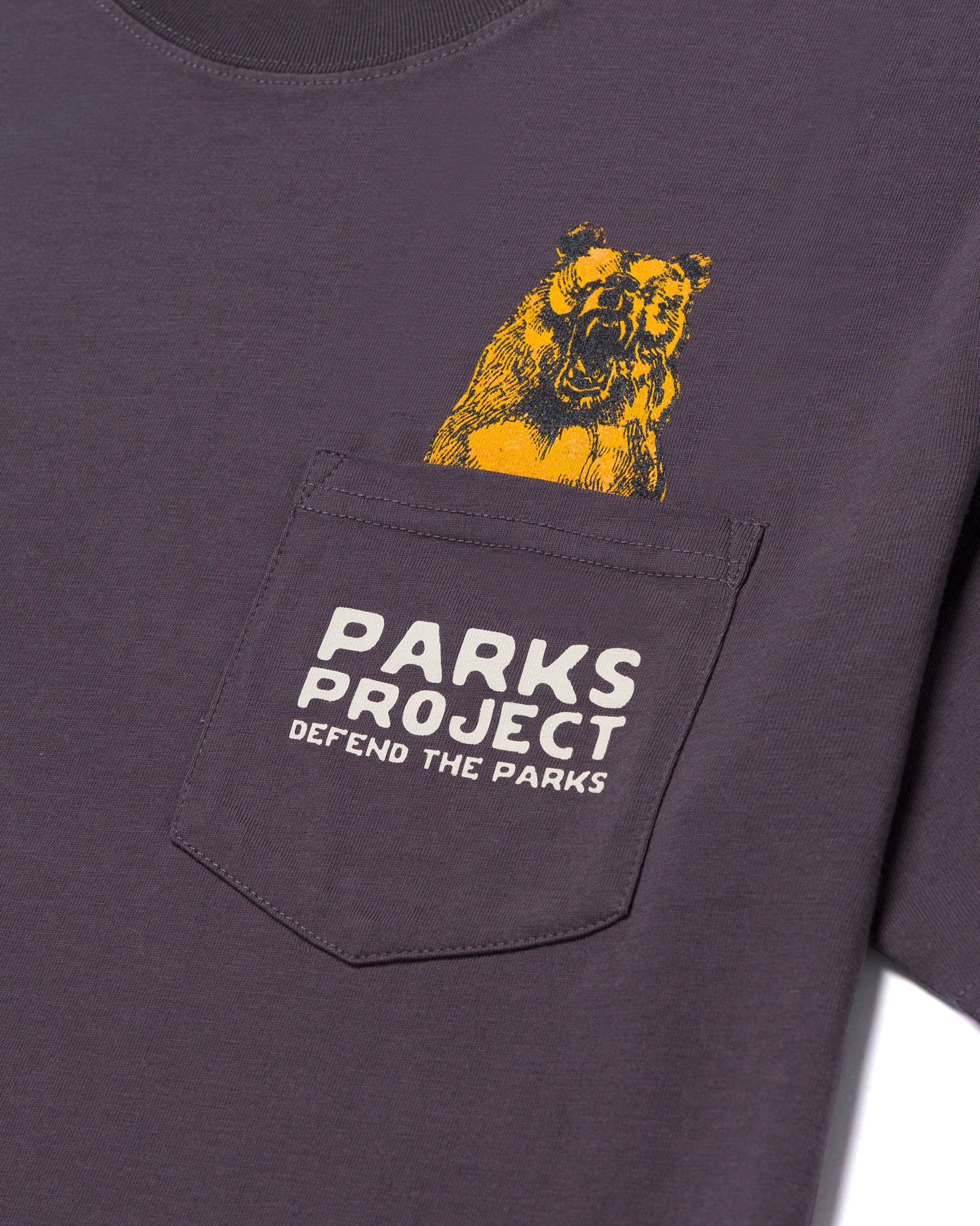 Defend the Parks Bear Pocket Tee