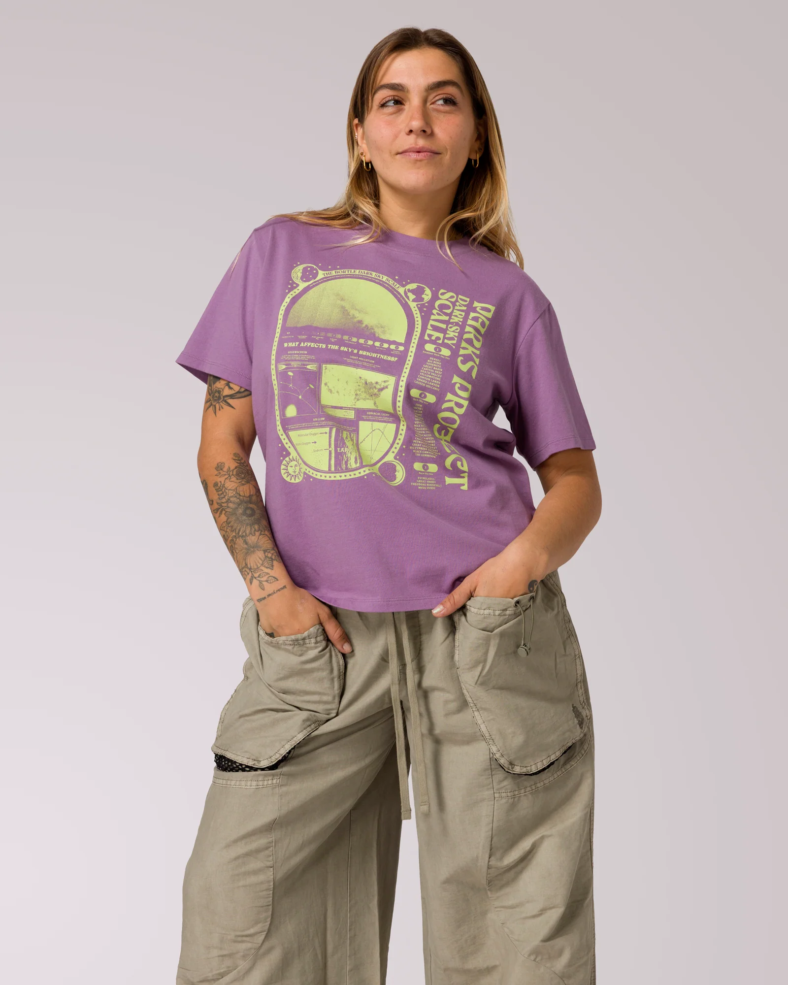 Women's Dark Sky Scale Relaxed Tee