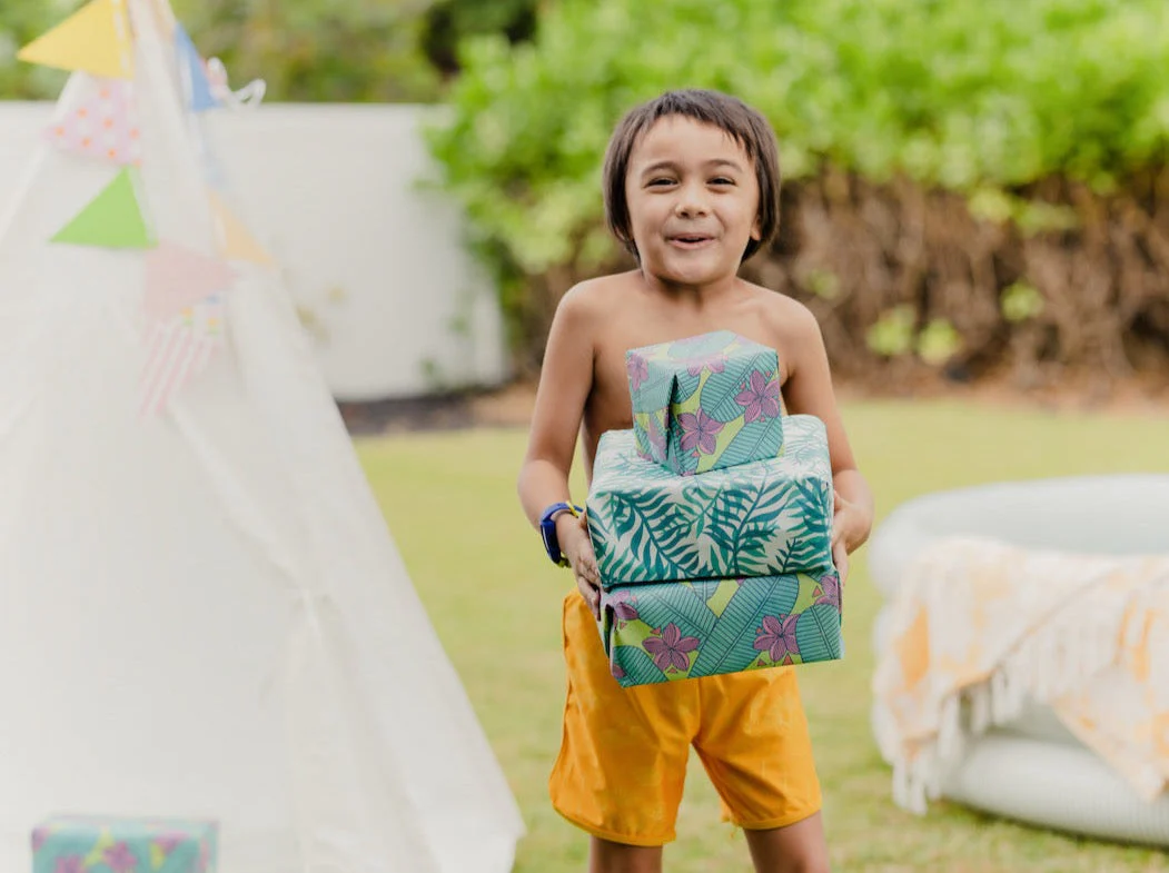 Jana Lam - Plumeria + Palm Shadow