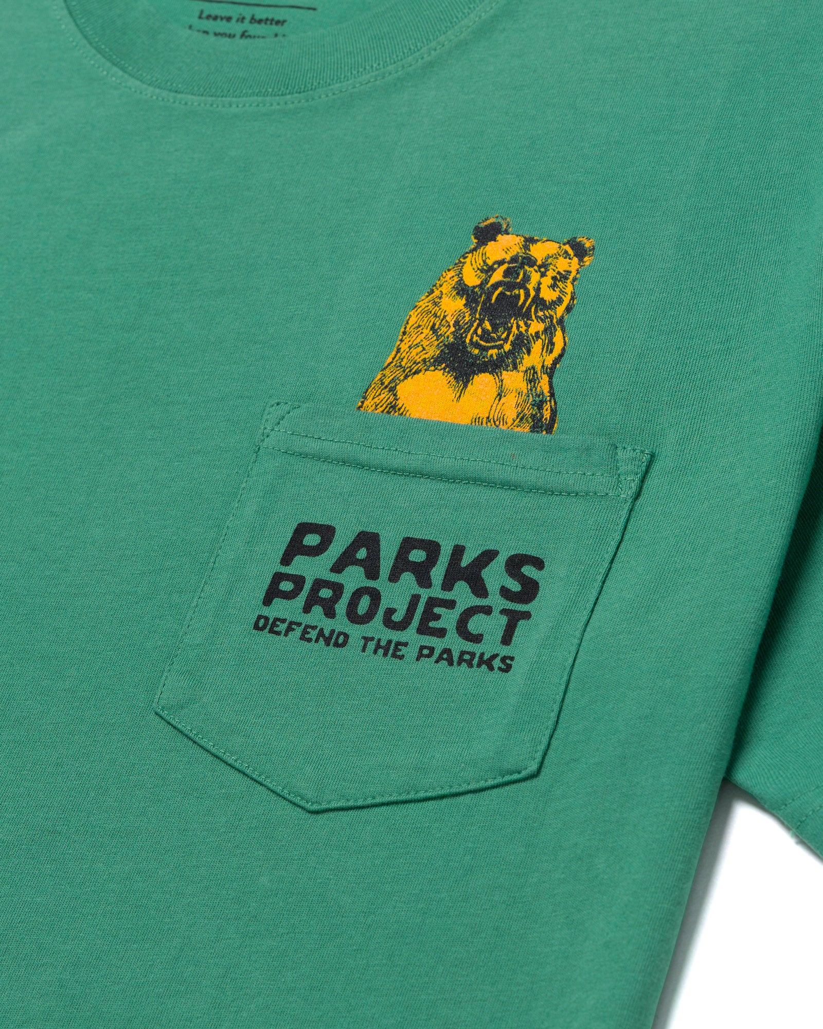 Defend the Parks Bear Pocket Tee