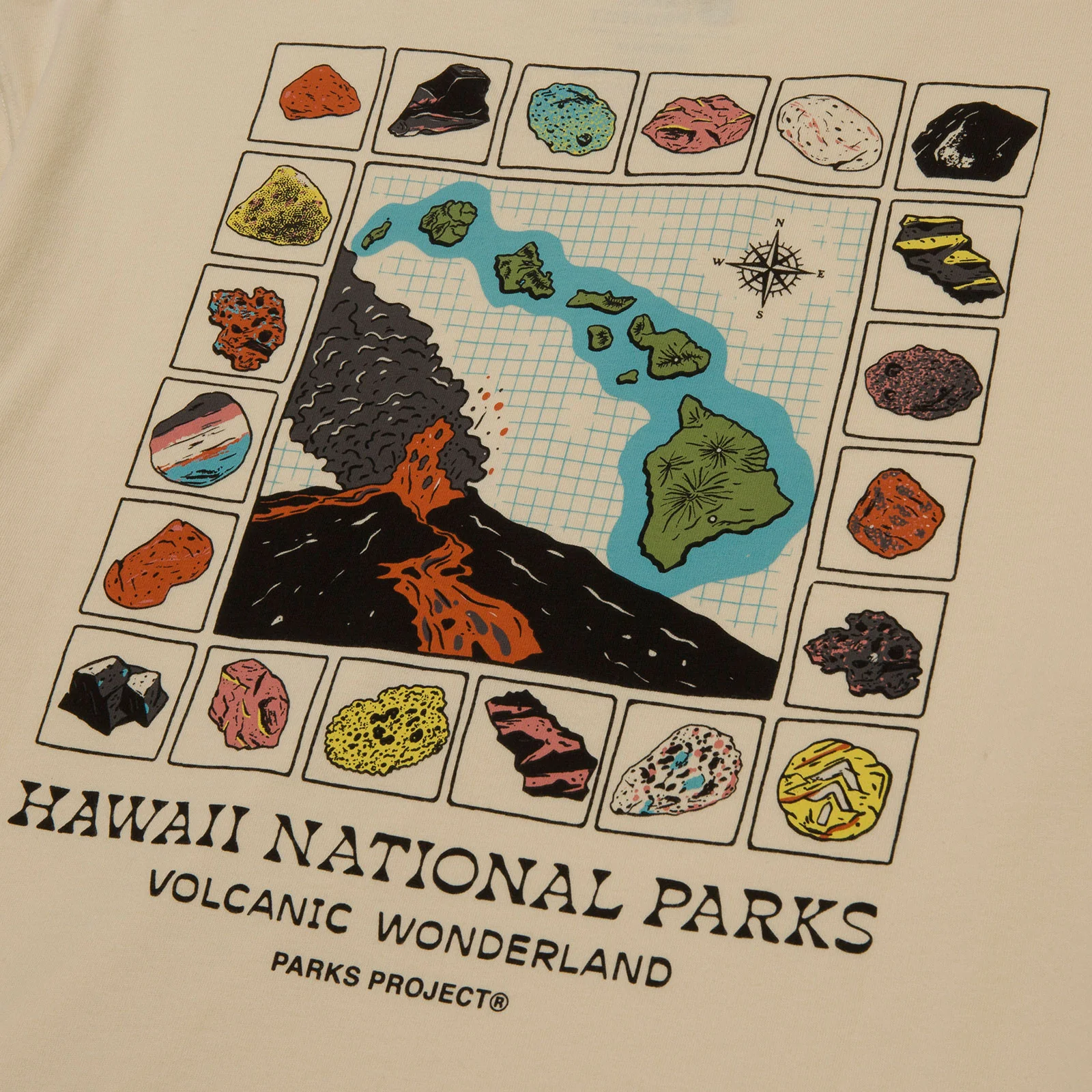 Hawaiʻi National Parks Pocket Tee