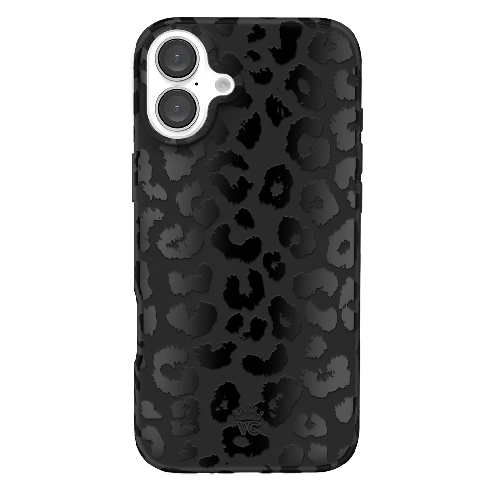 Black Leopard iPhone Case