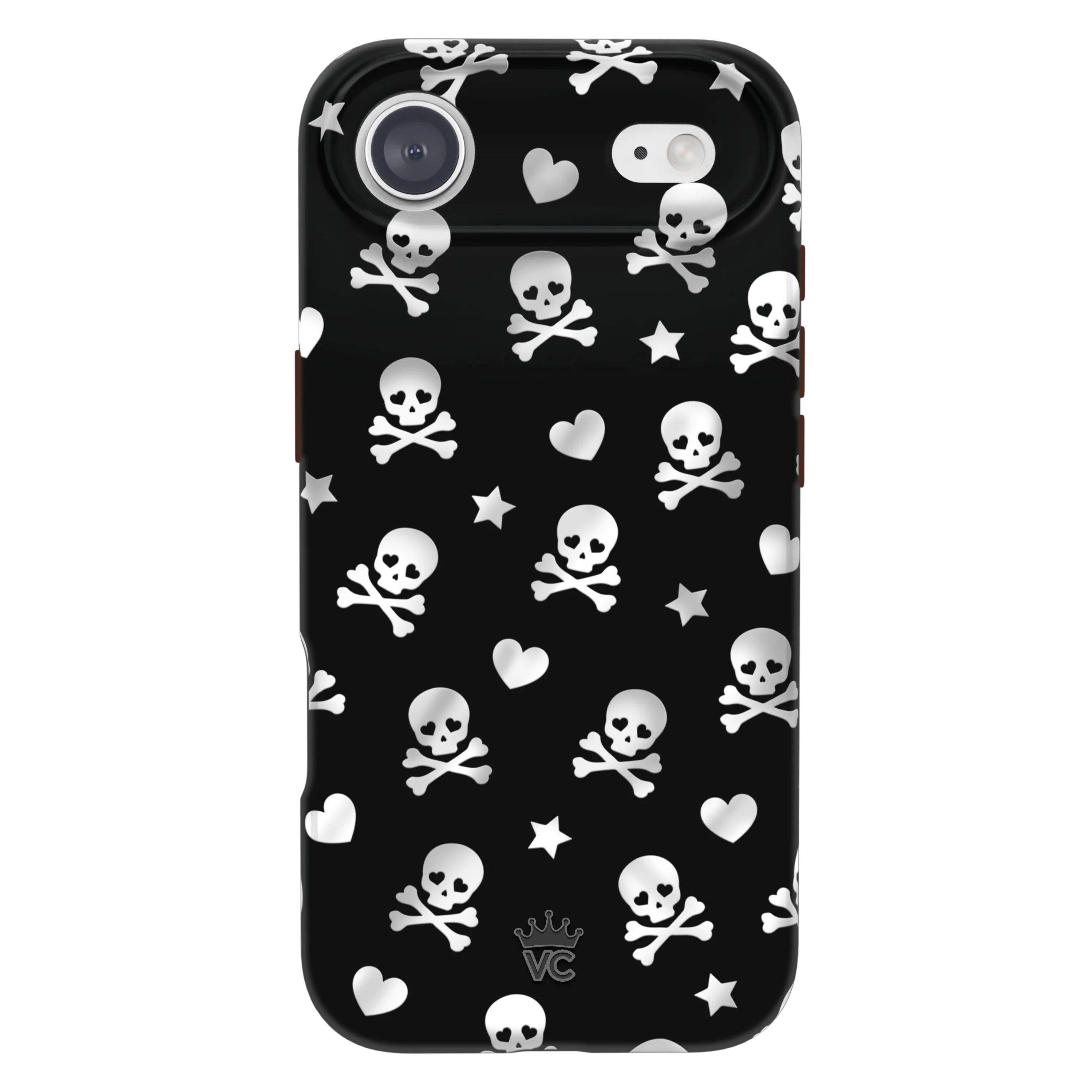 Chrome Skulls iPhone Case