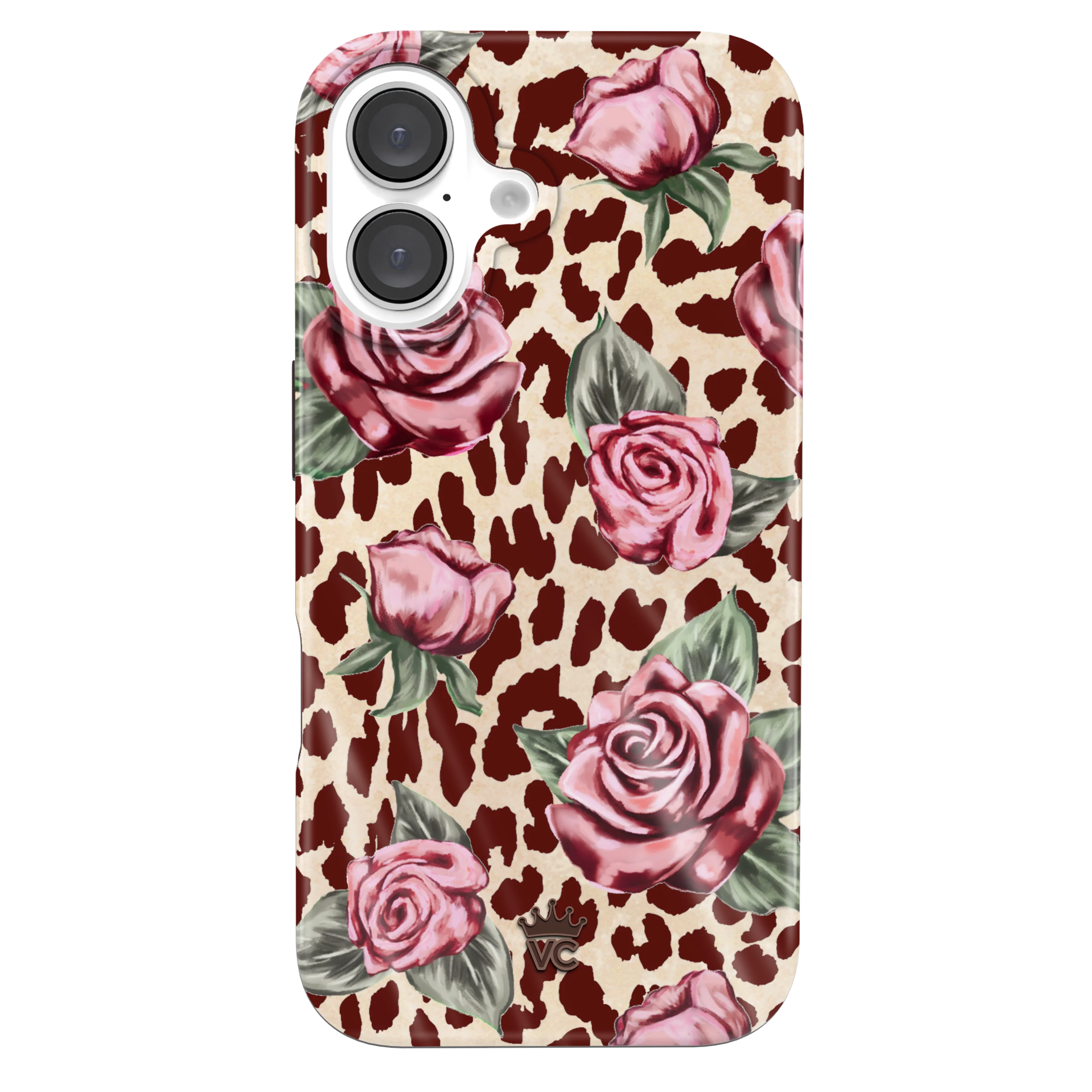 Rosy Leopard iPhone Case
